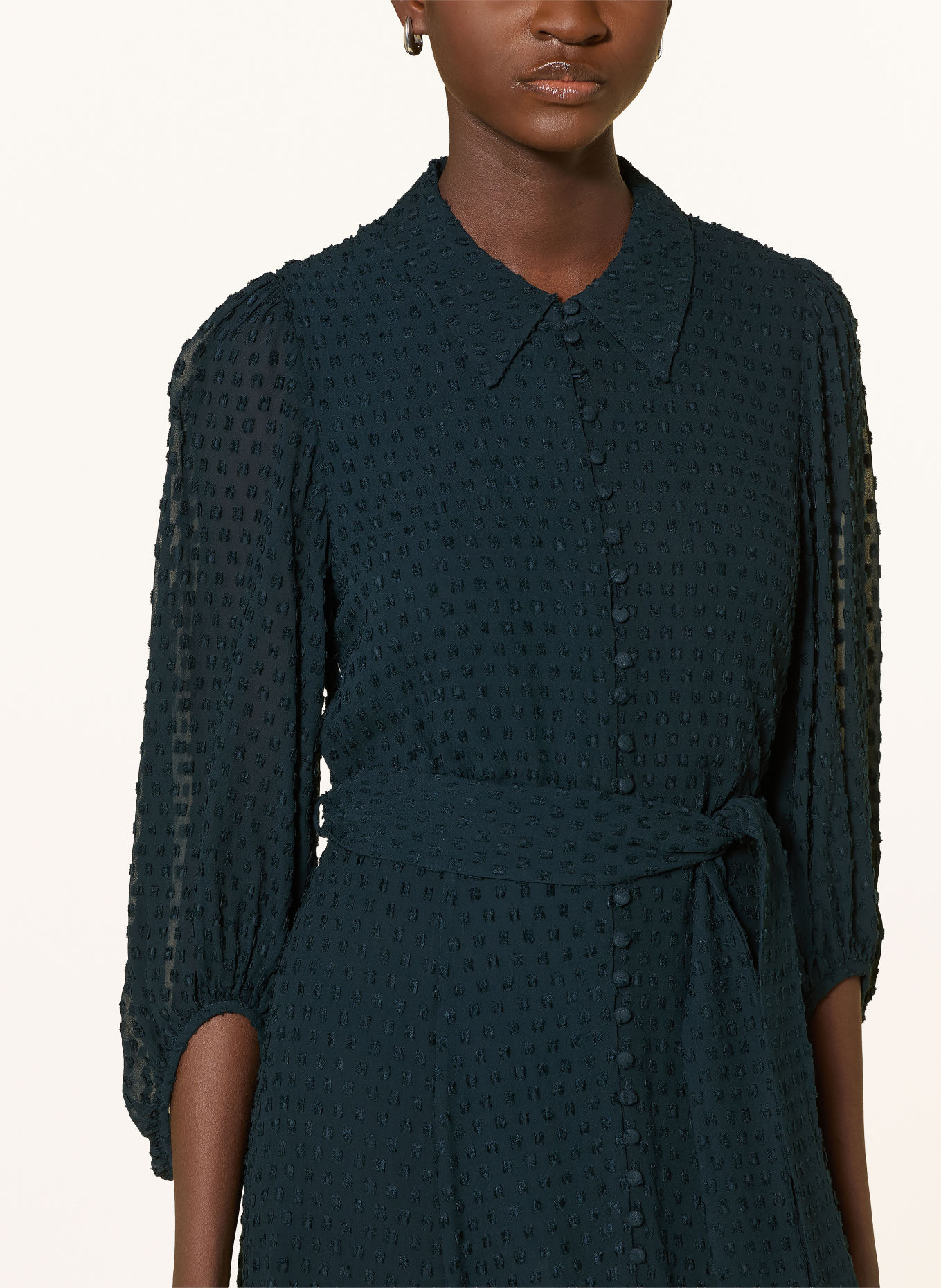 Phase Eight Hemdblusenkleid MAEVE mit 3/4-Arm: PETROL