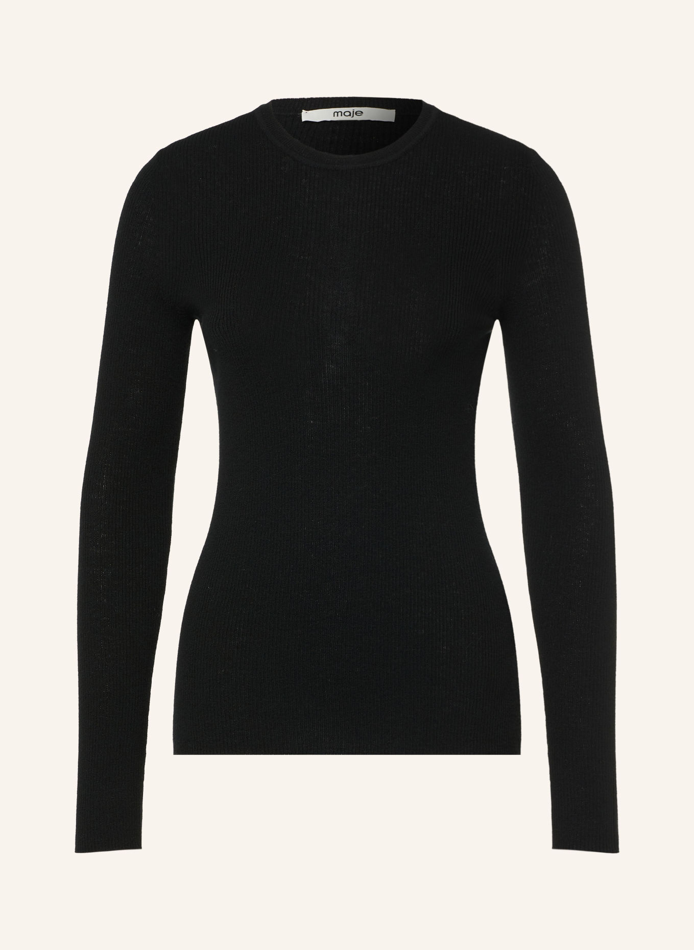 maje Pullover: SCHWARZ