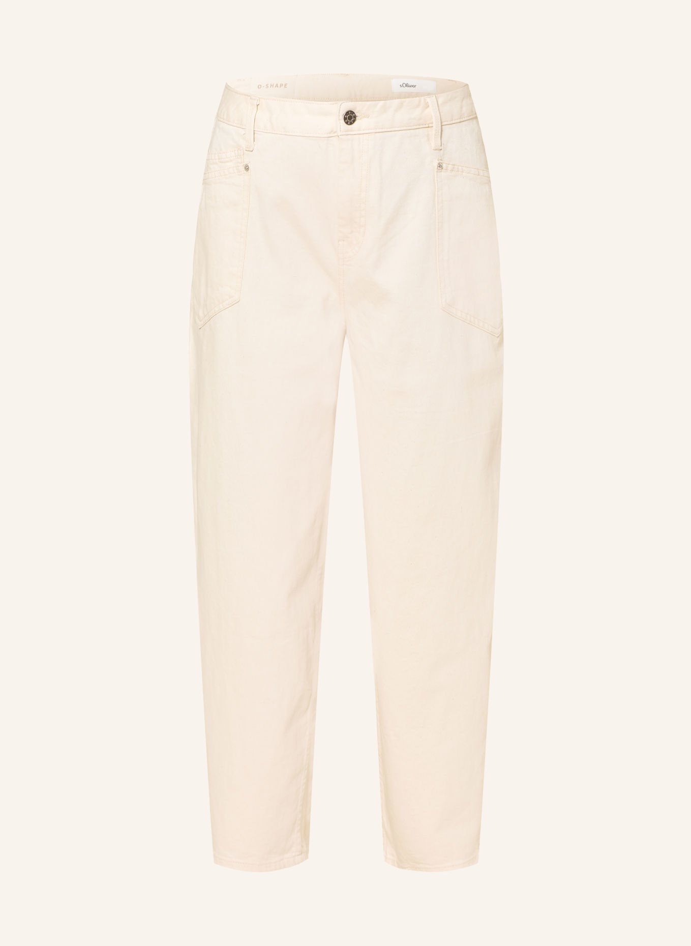 s.Oliver Barrel Jeans: 81Z8 BROWN