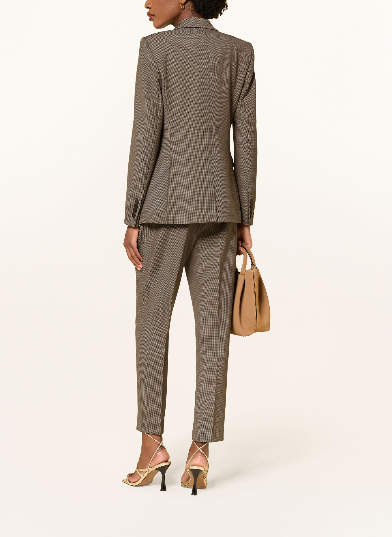 REISS Hose GABI: SCHWARZ / TAUPE