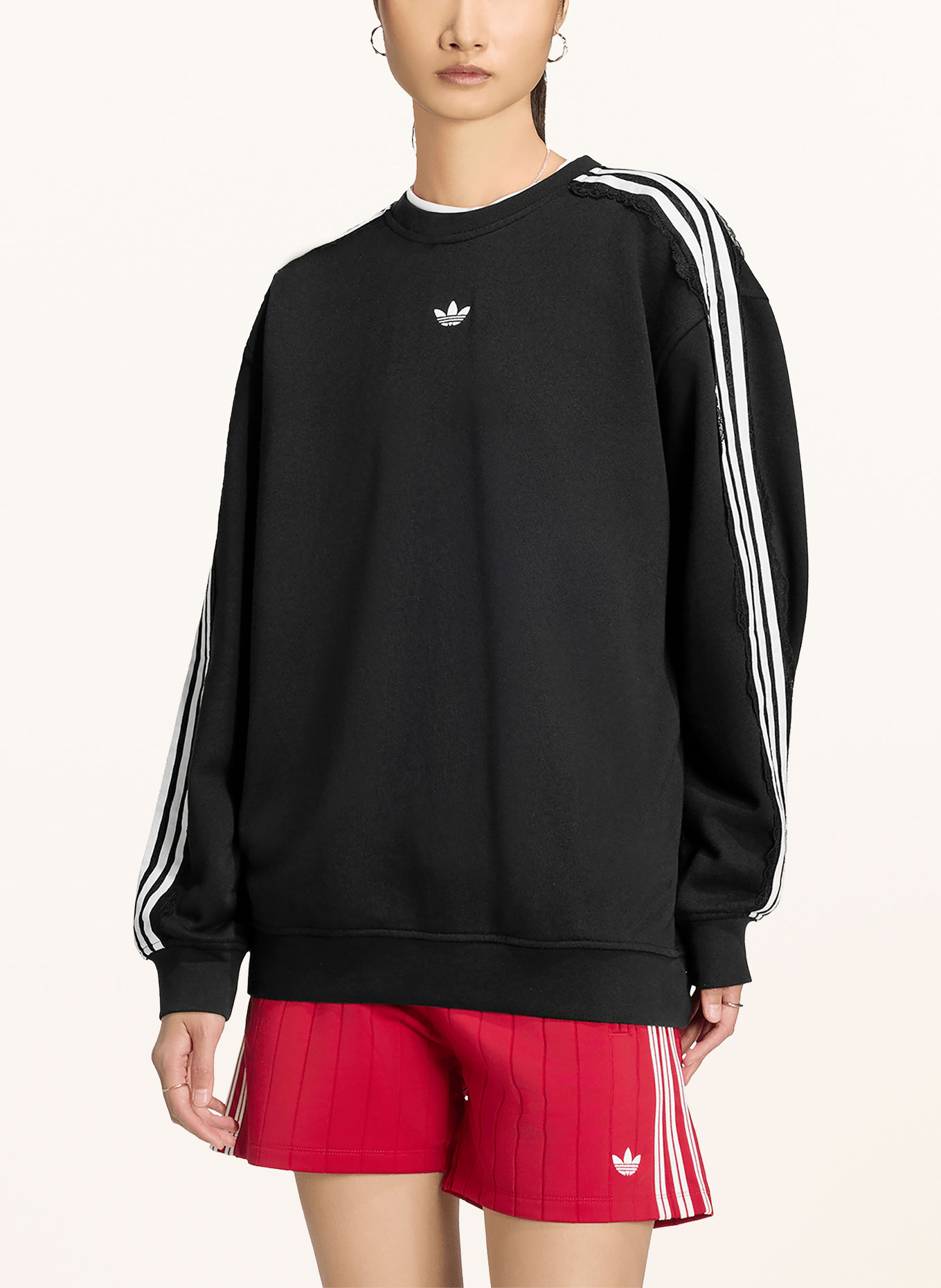 adidas Originals Tröja LACE: SVART