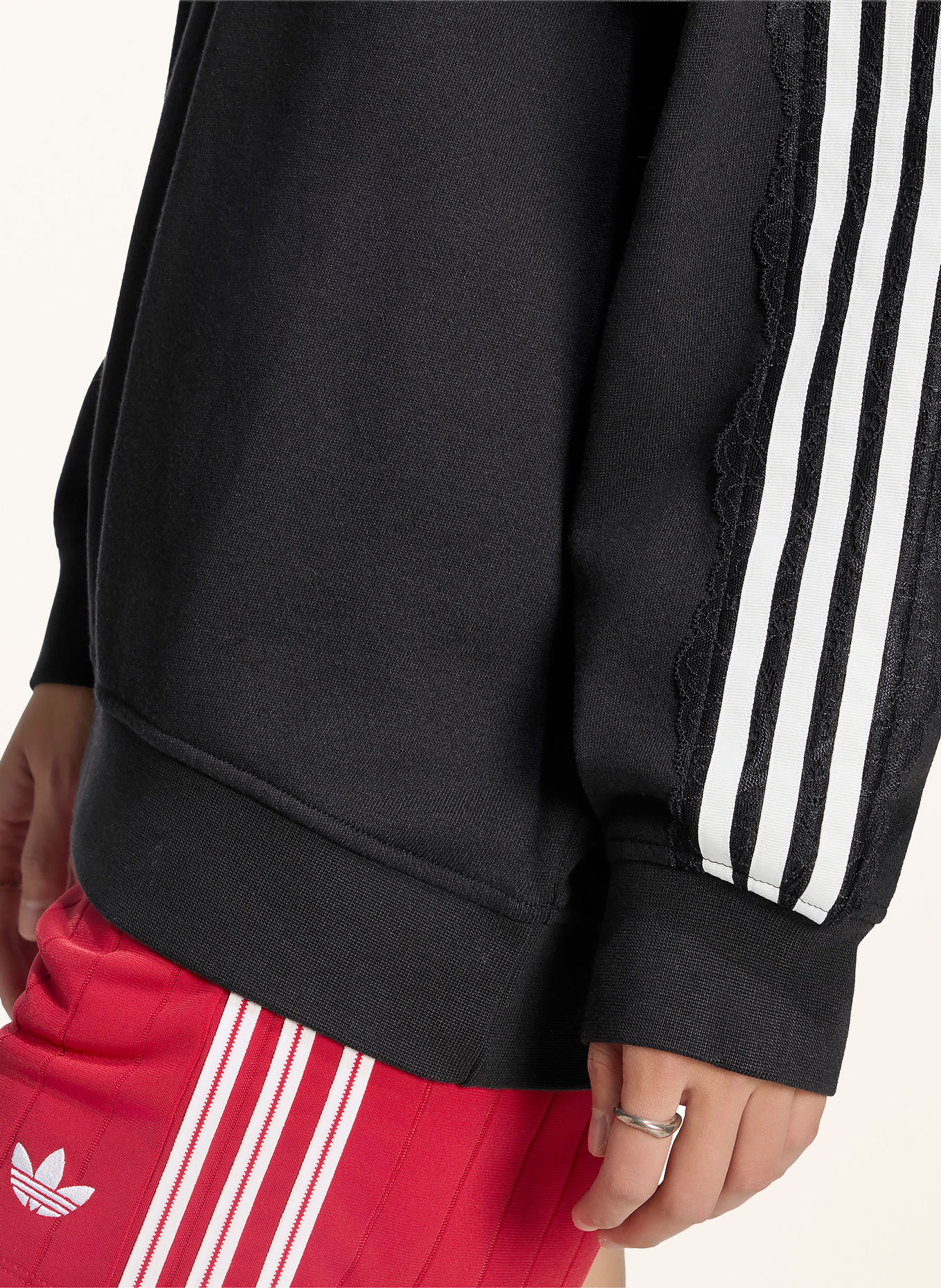 adidas Originals Tröja LACE: SVART
