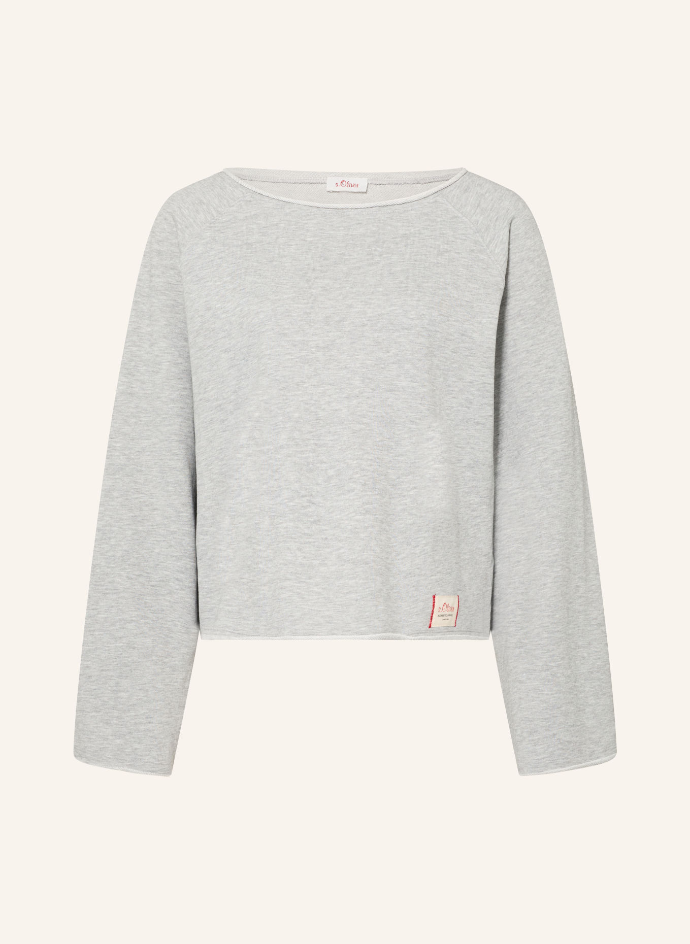 s.Oliver Sweatshirt: HELLGRAU