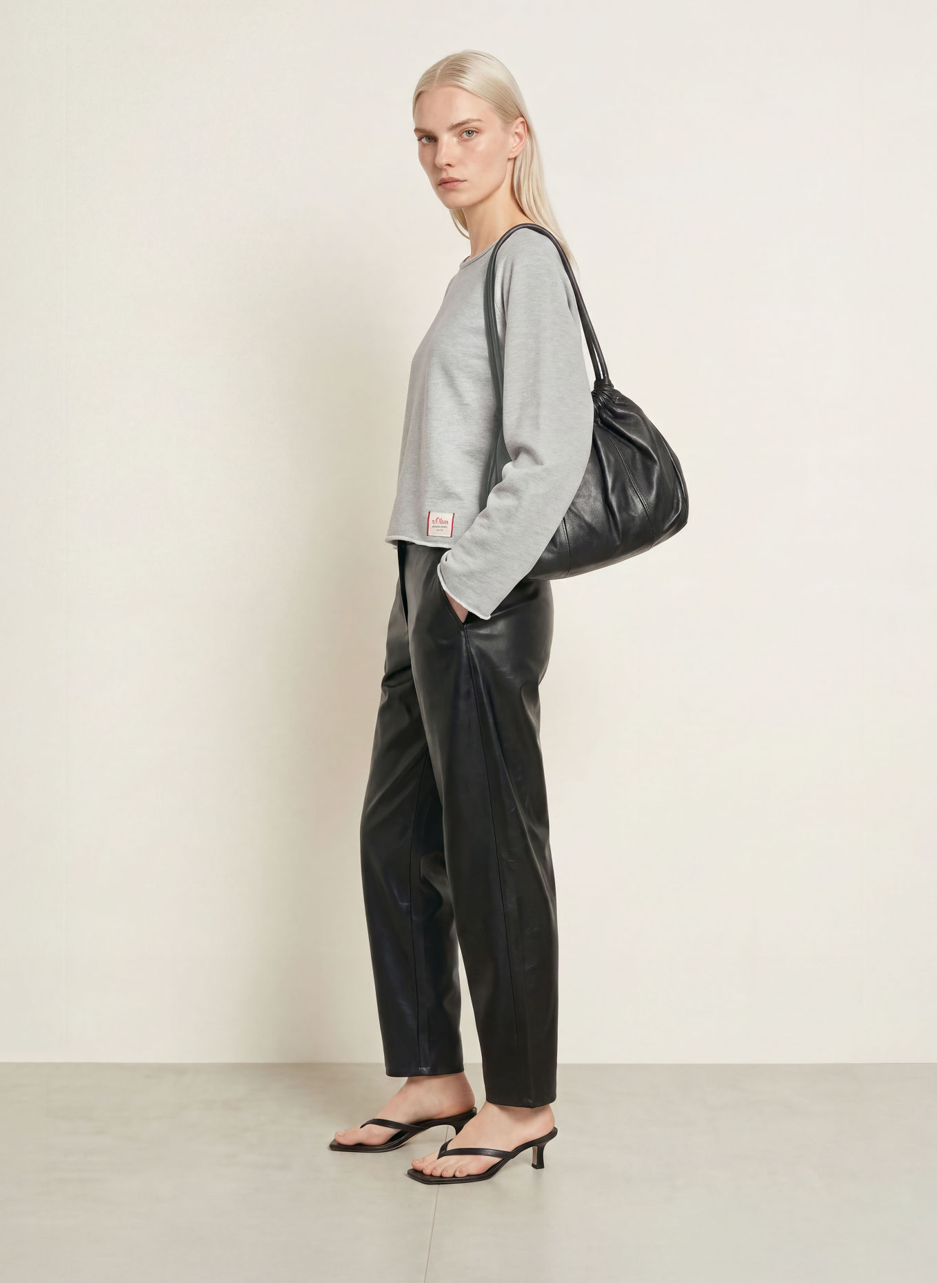 s.Oliver Sweatshirt: HELLGRAU