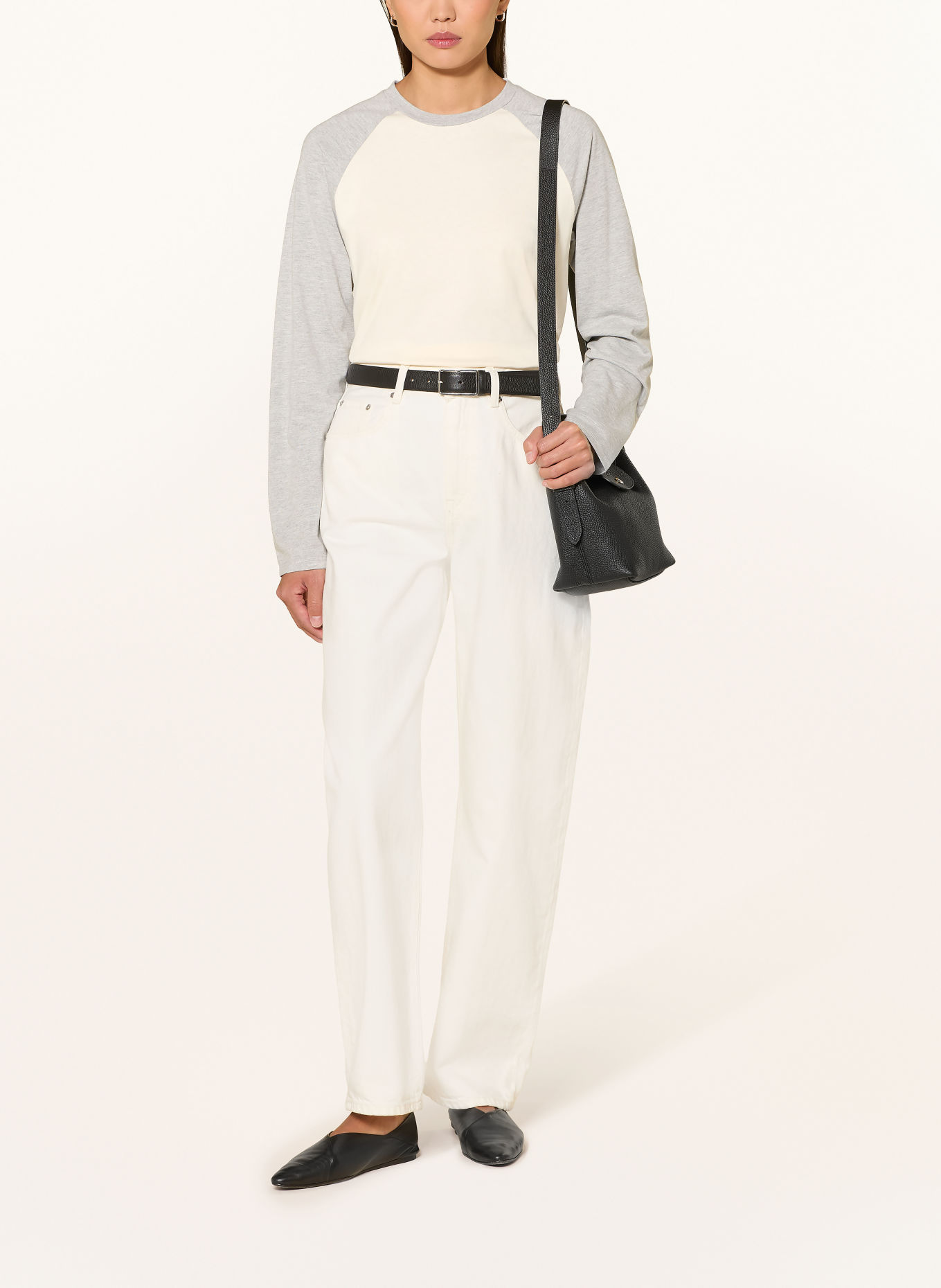 s.Oliver Longsleeve: CREME / GRAU
