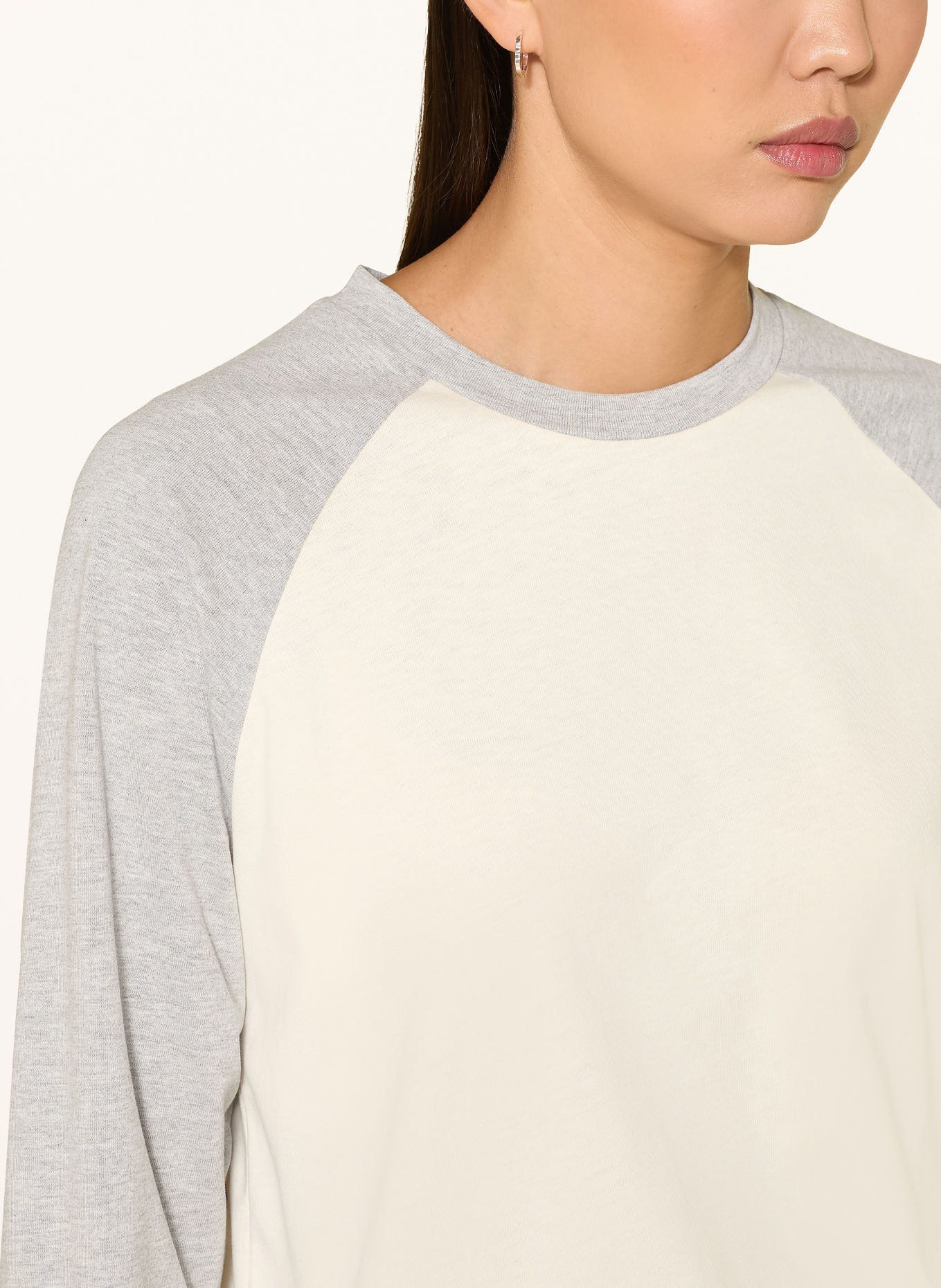 s.Oliver Longsleeve: CREME / GRAU