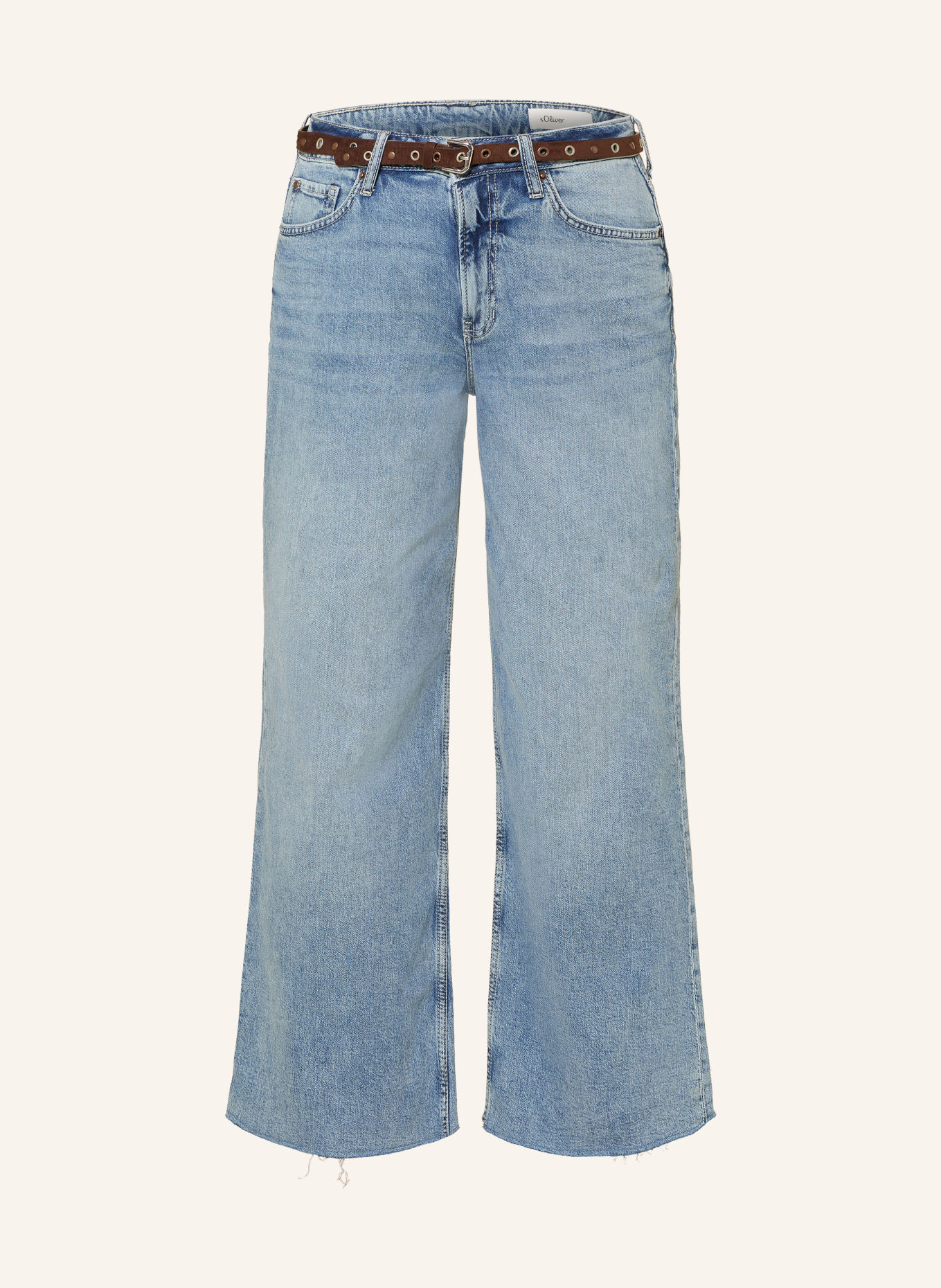 s.Oliver Wide Leg Jeans SURI: 54Z5 BLUE