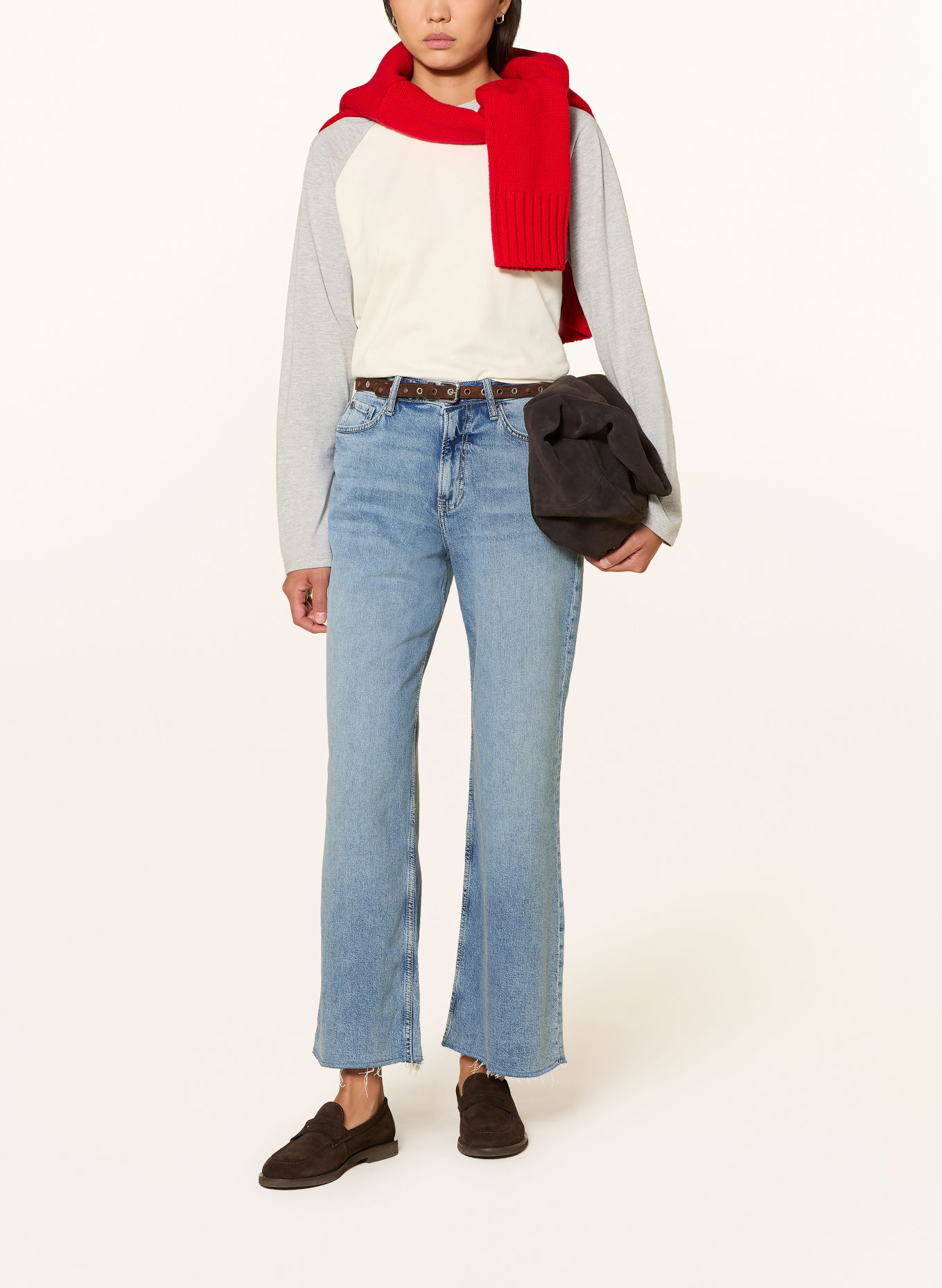 s.Oliver Wide Leg Jeans SURI: 54Z5 BLUE