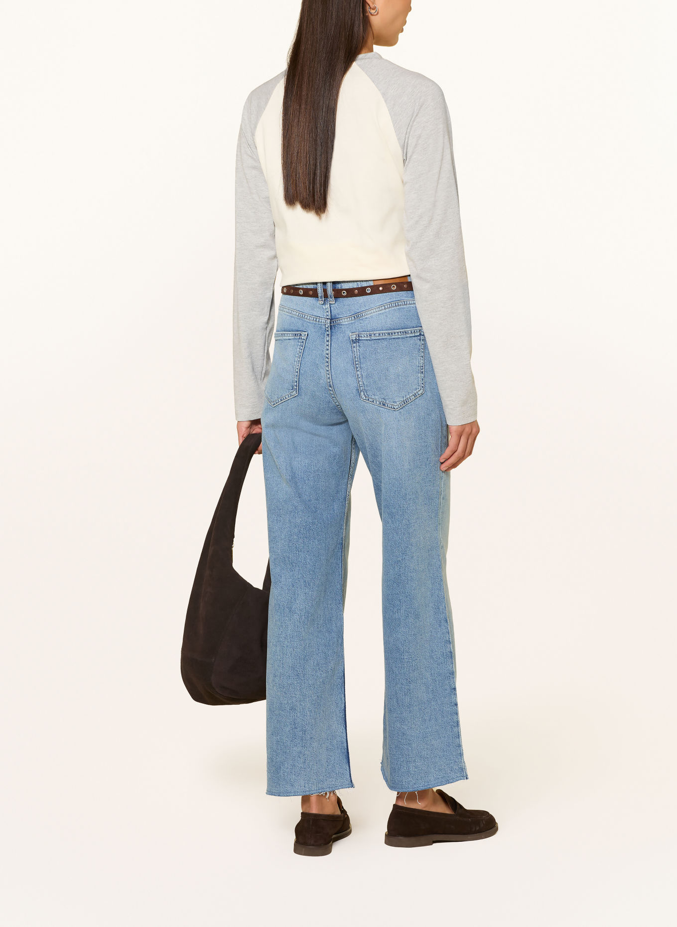 s.Oliver Wide Leg Jeans SURI: 54Z5 BLUE