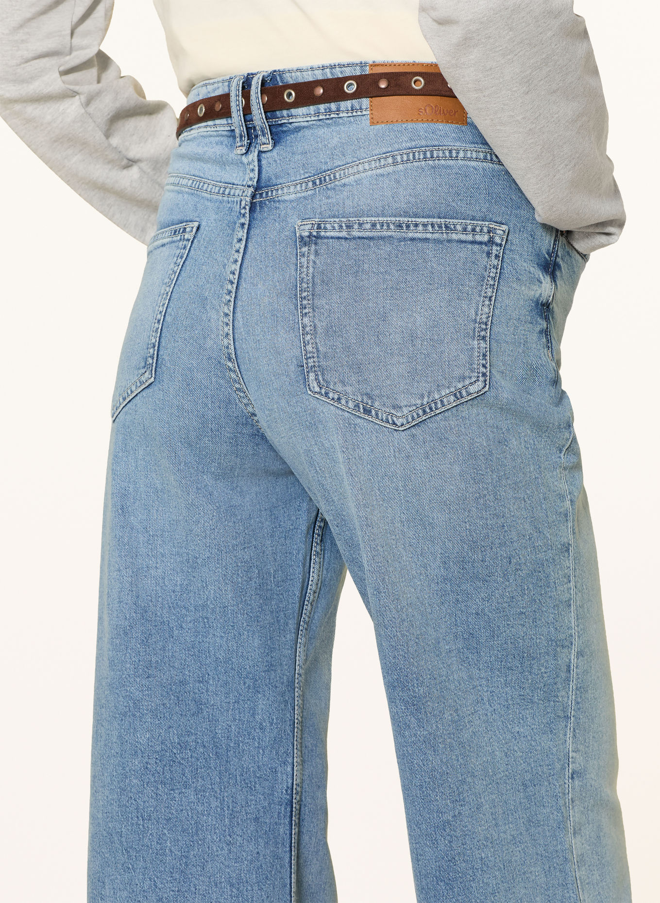 s.Oliver Wide Leg Jeans SURI: 54Z5 BLUE