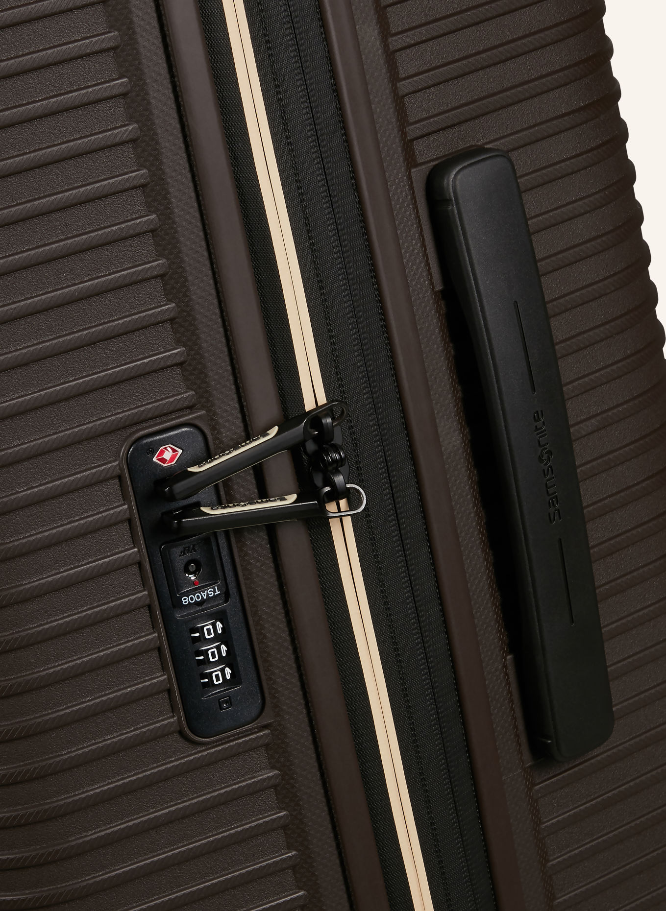 Samsonite Valise à roulettes SPINNER PRODIVER: MARRON FONCÉ