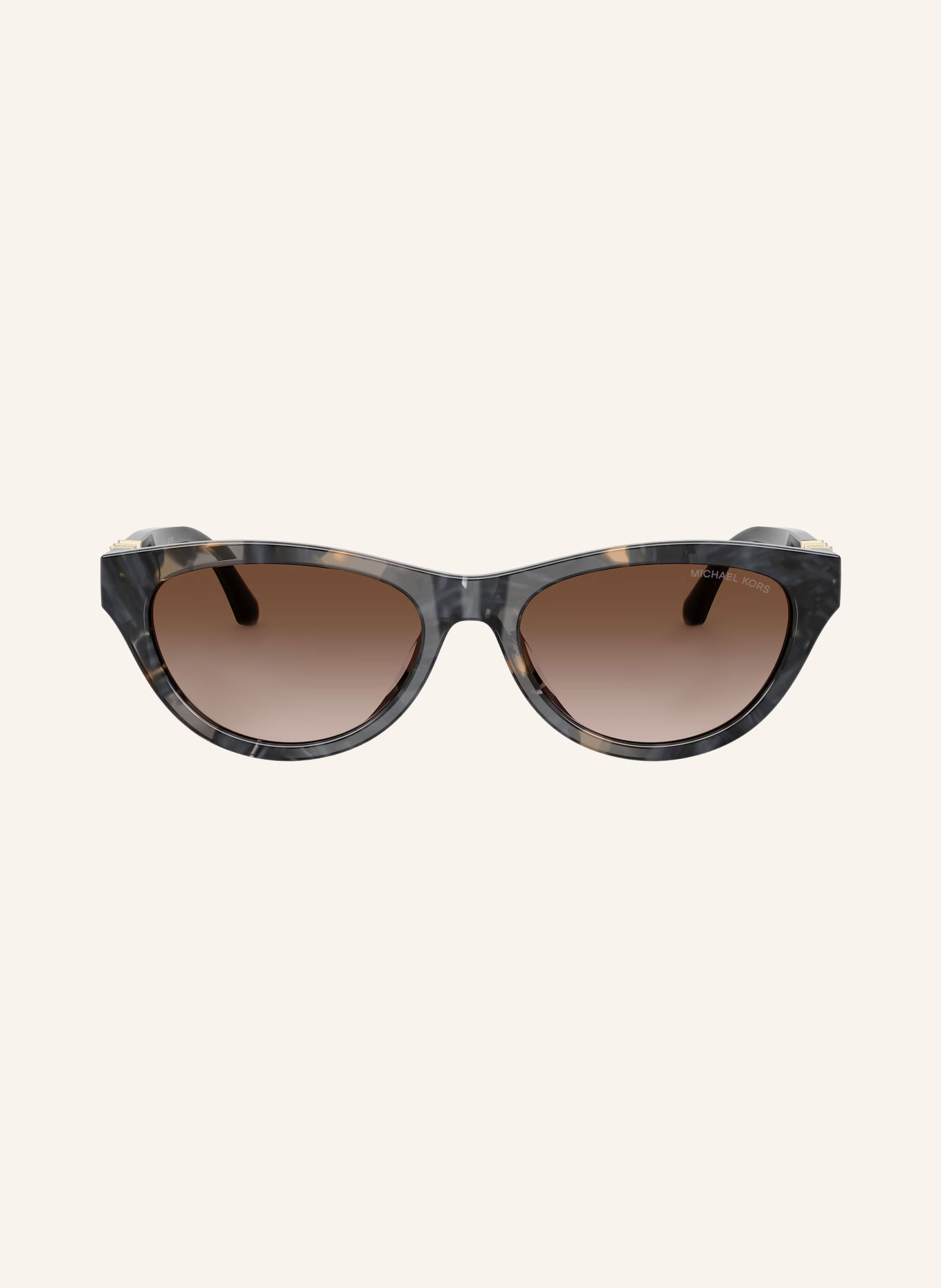 MICHAEL KORS Solbrille MK2293U: BLACL CAMO TORTOISE/BRUN GRADIENT
