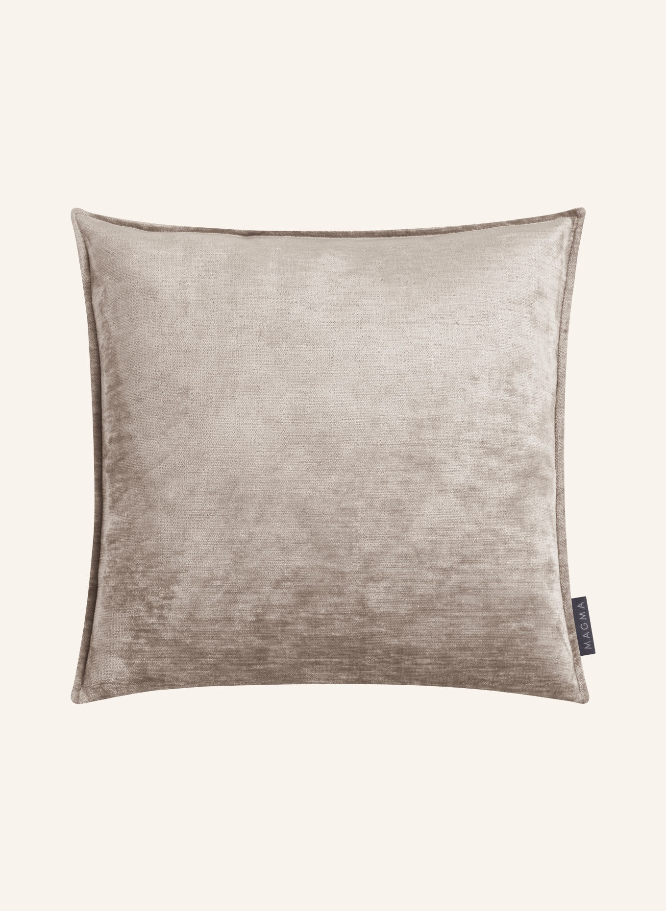 MAGMA ROSSINI Decorative cushion cover, Velvet: TAUPE