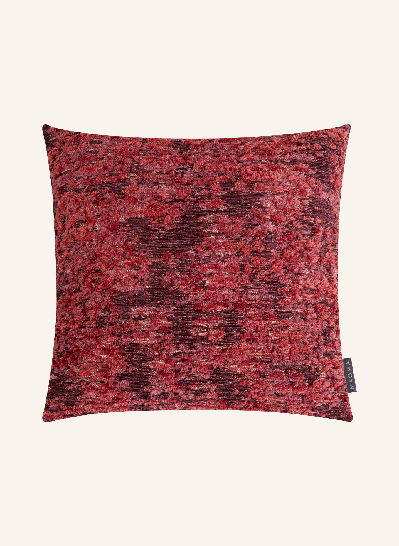 MAGMA PICASSO Decorative cushion cover: DARK RED