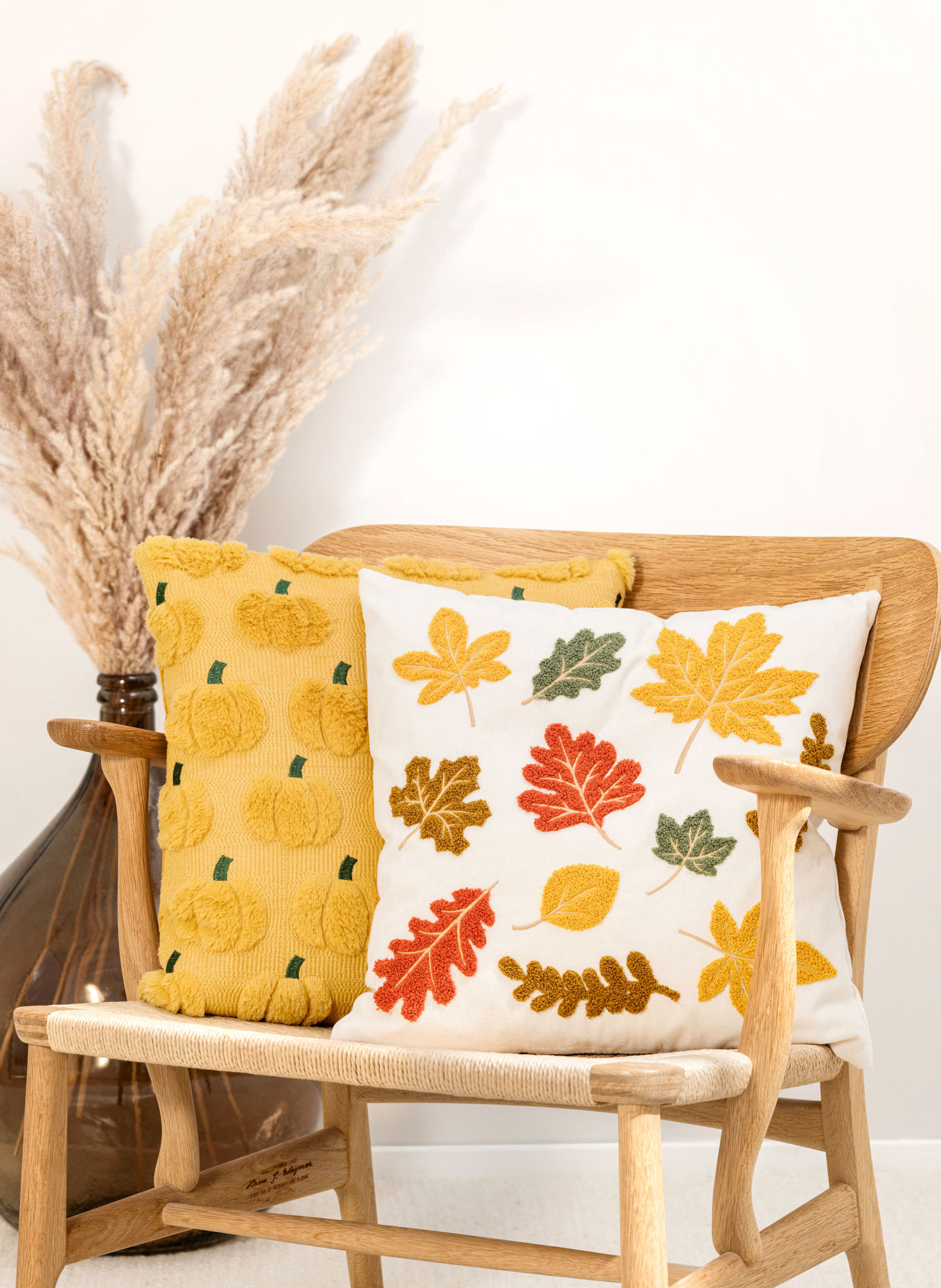 MAGMA INDIAN SUMMER Decorative cushion cover: BEIGE / RED / YELLOW