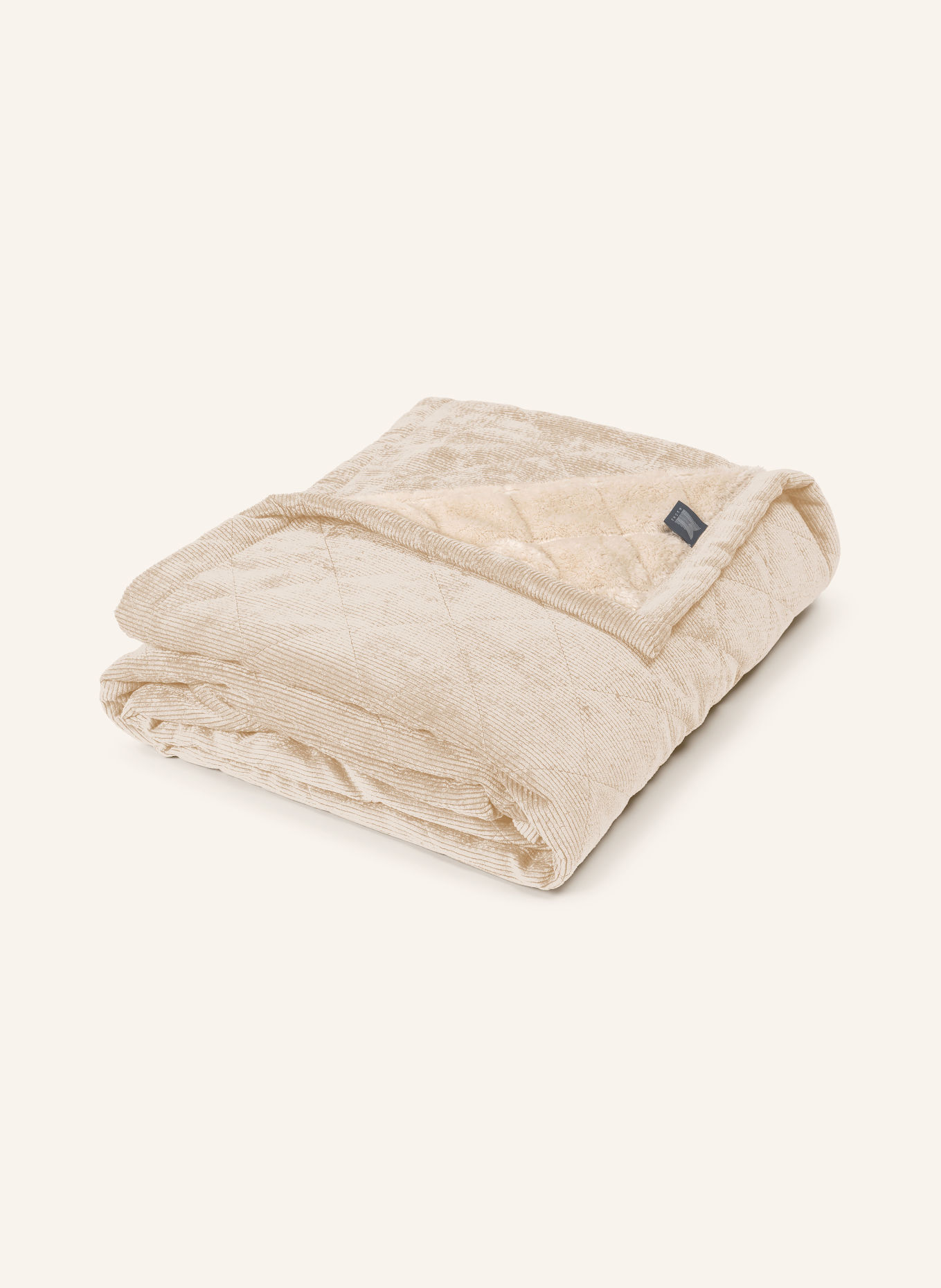 MAGMA Plaid CHESTER zum Wenden: CREME
