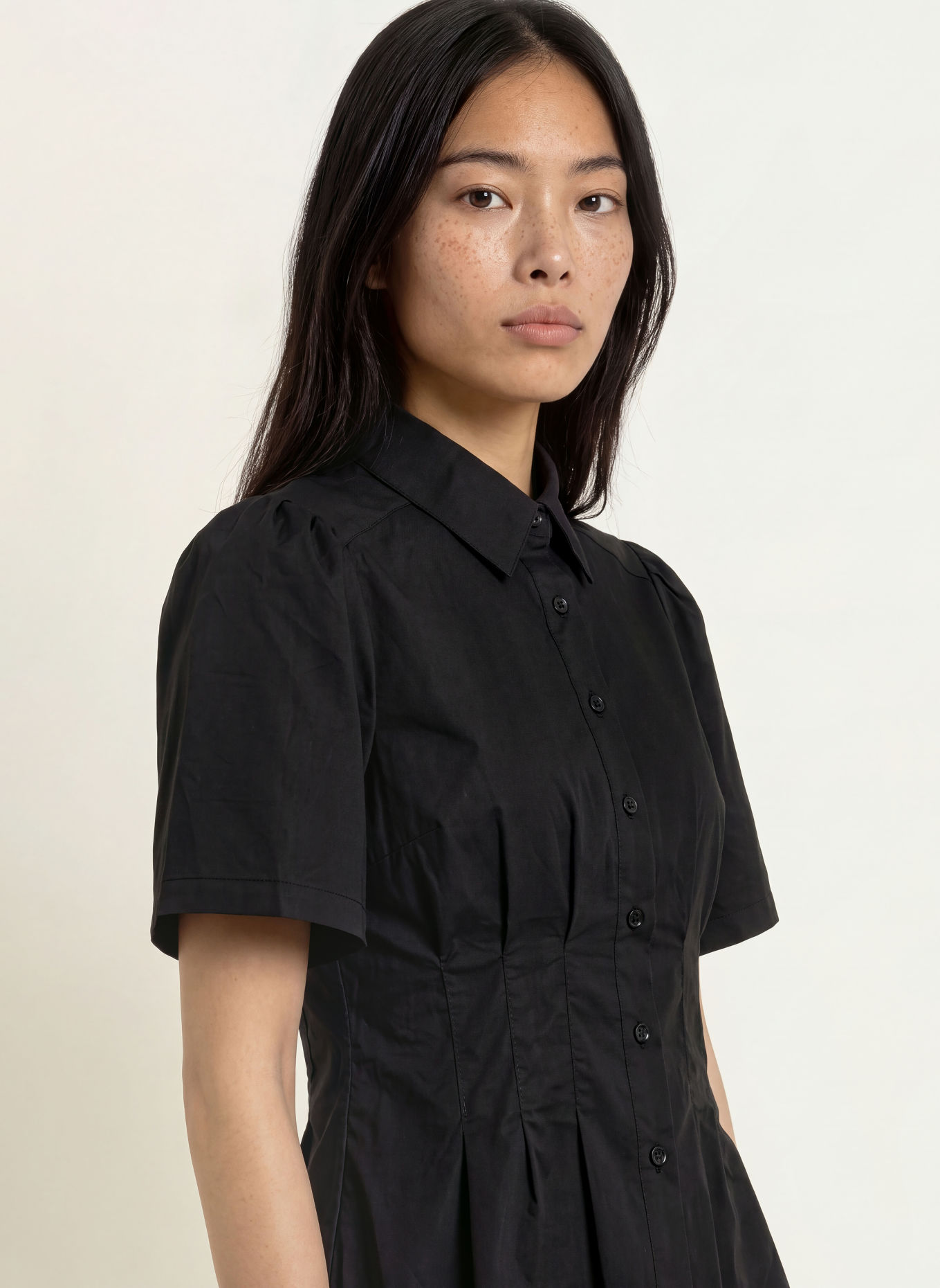 NEO NOIR Hemdbluse BALARA: SCHWARZ