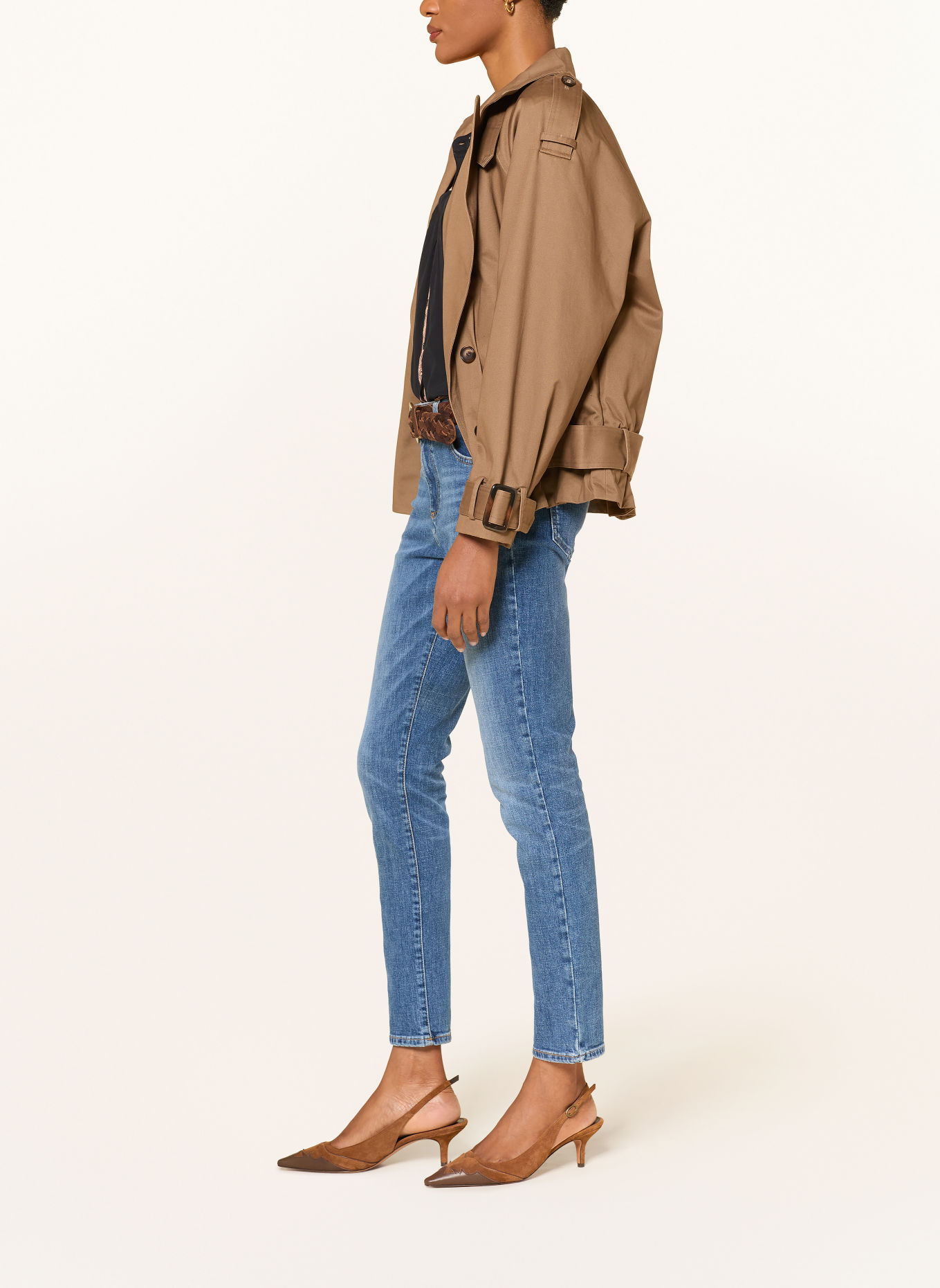ba&sh Skinny džíny NIKO: BLUE BLUE JEANS