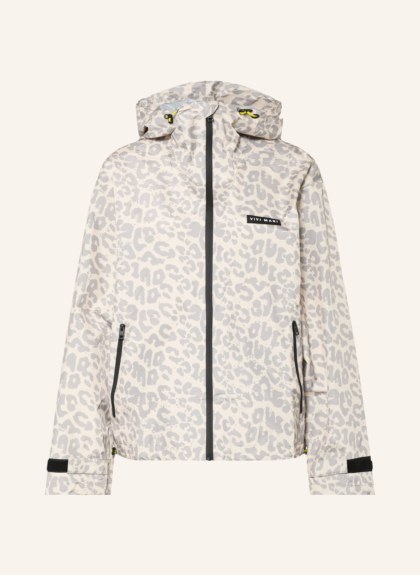 VIVI MARI Regenjacke: CREME / GRAU