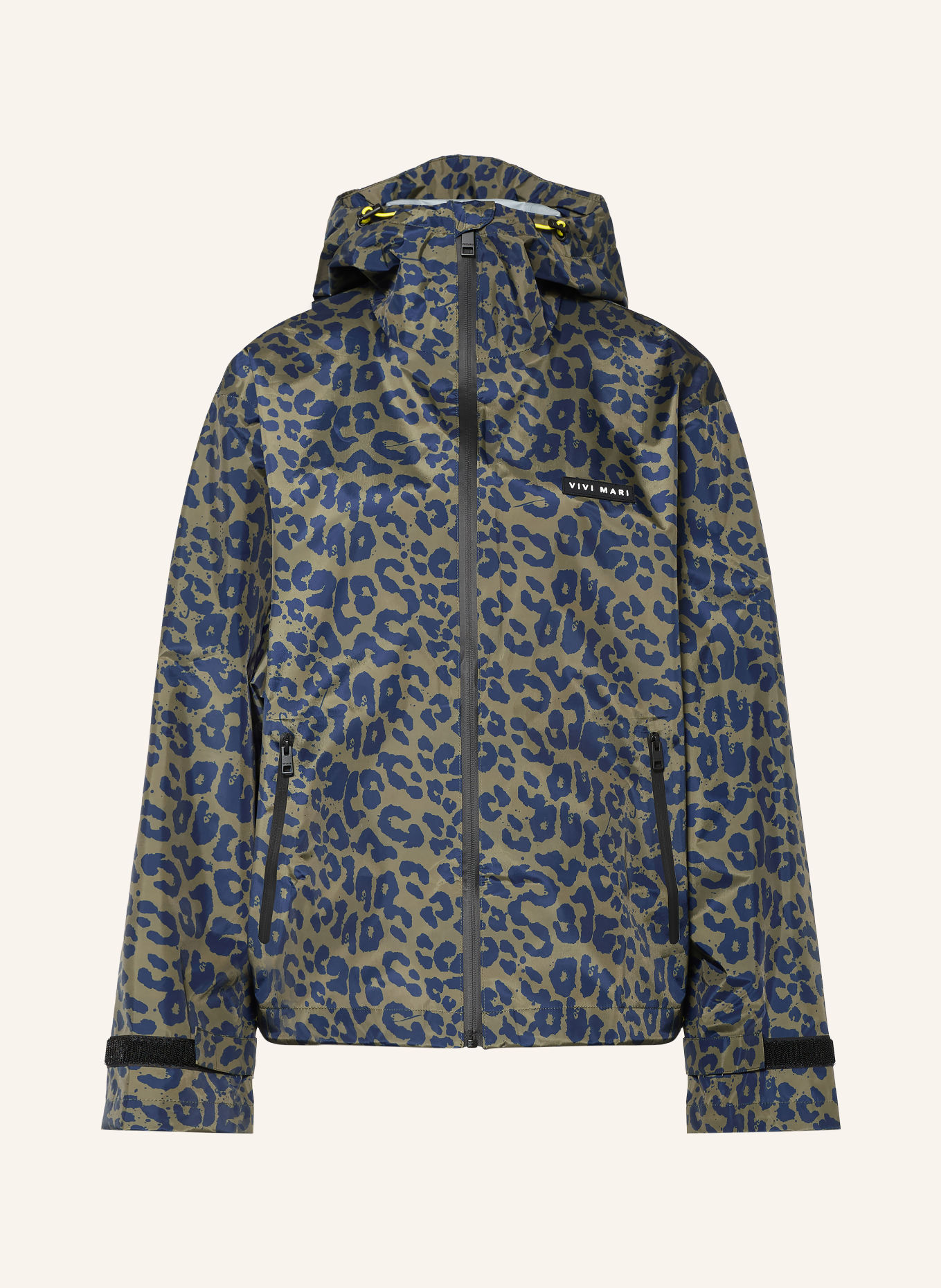 VIVI MARI Regenjacke: OLIV / DUNKELBLAU