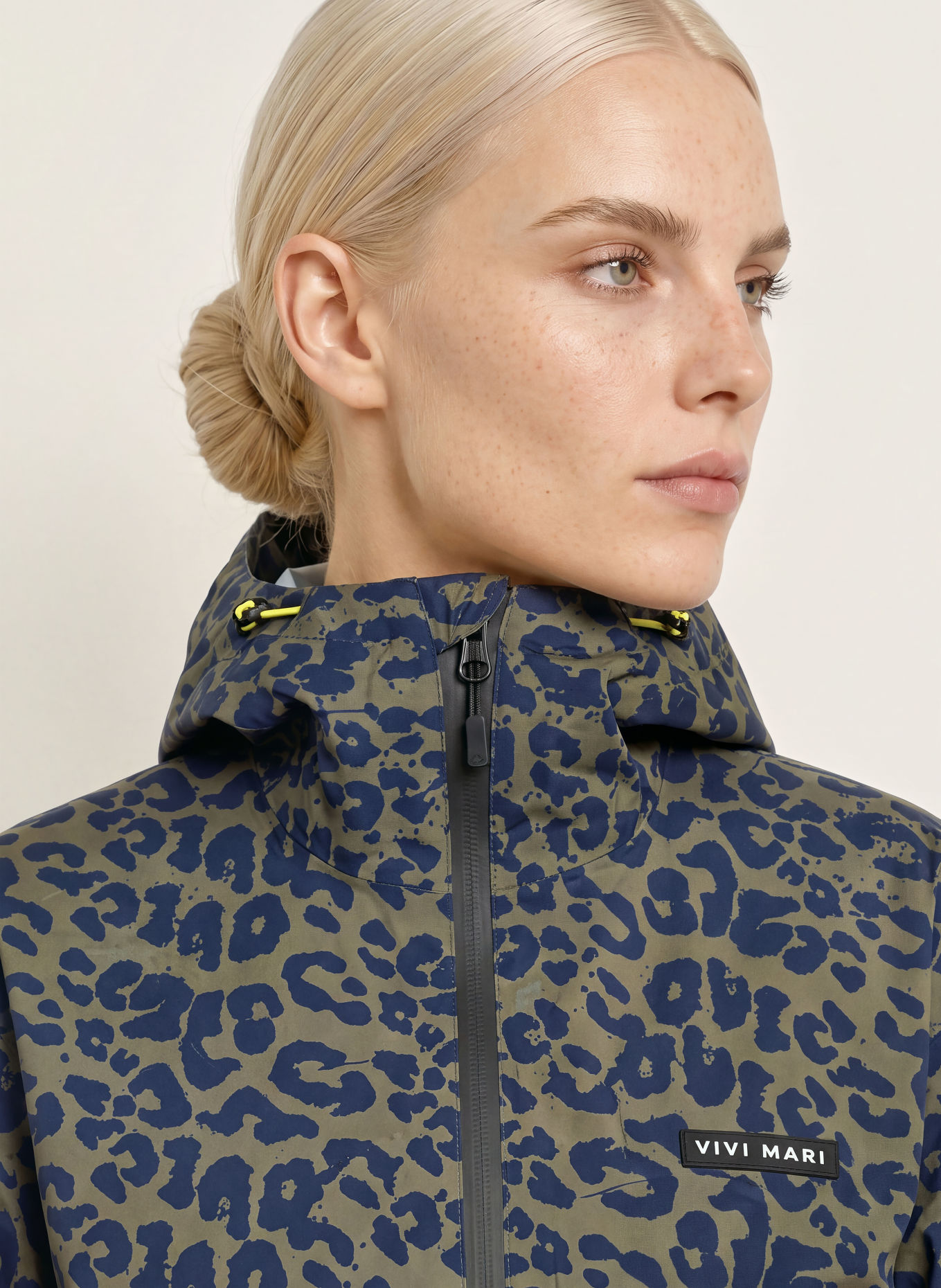 VIVI MARI Regenjacke: OLIV / DUNKELBLAU