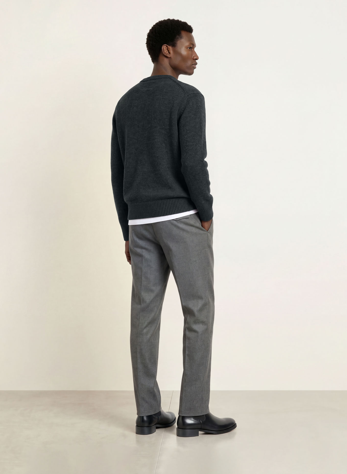 ARKET Sweater: DARK GRAY