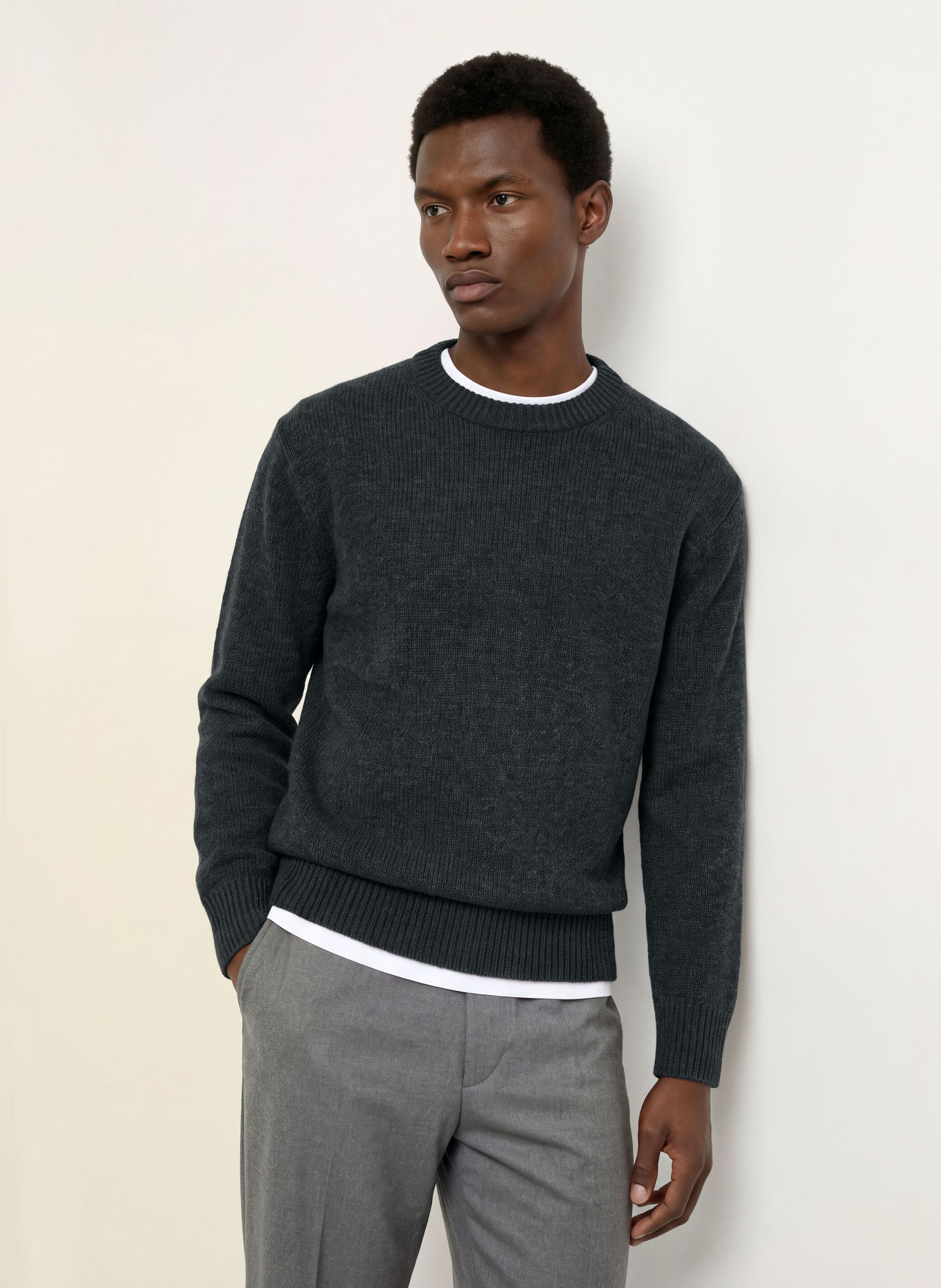 ARKET Sweater: DARK GRAY