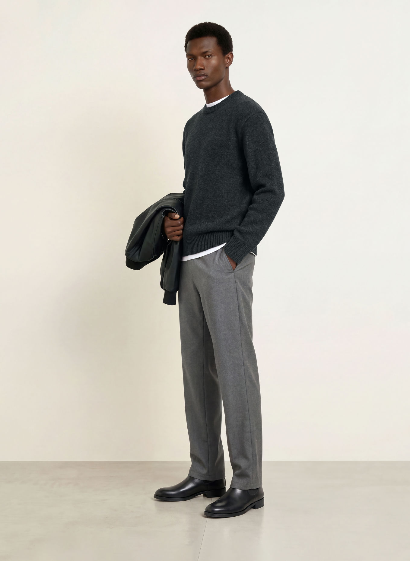 ARKET Sweater: DARK GRAY