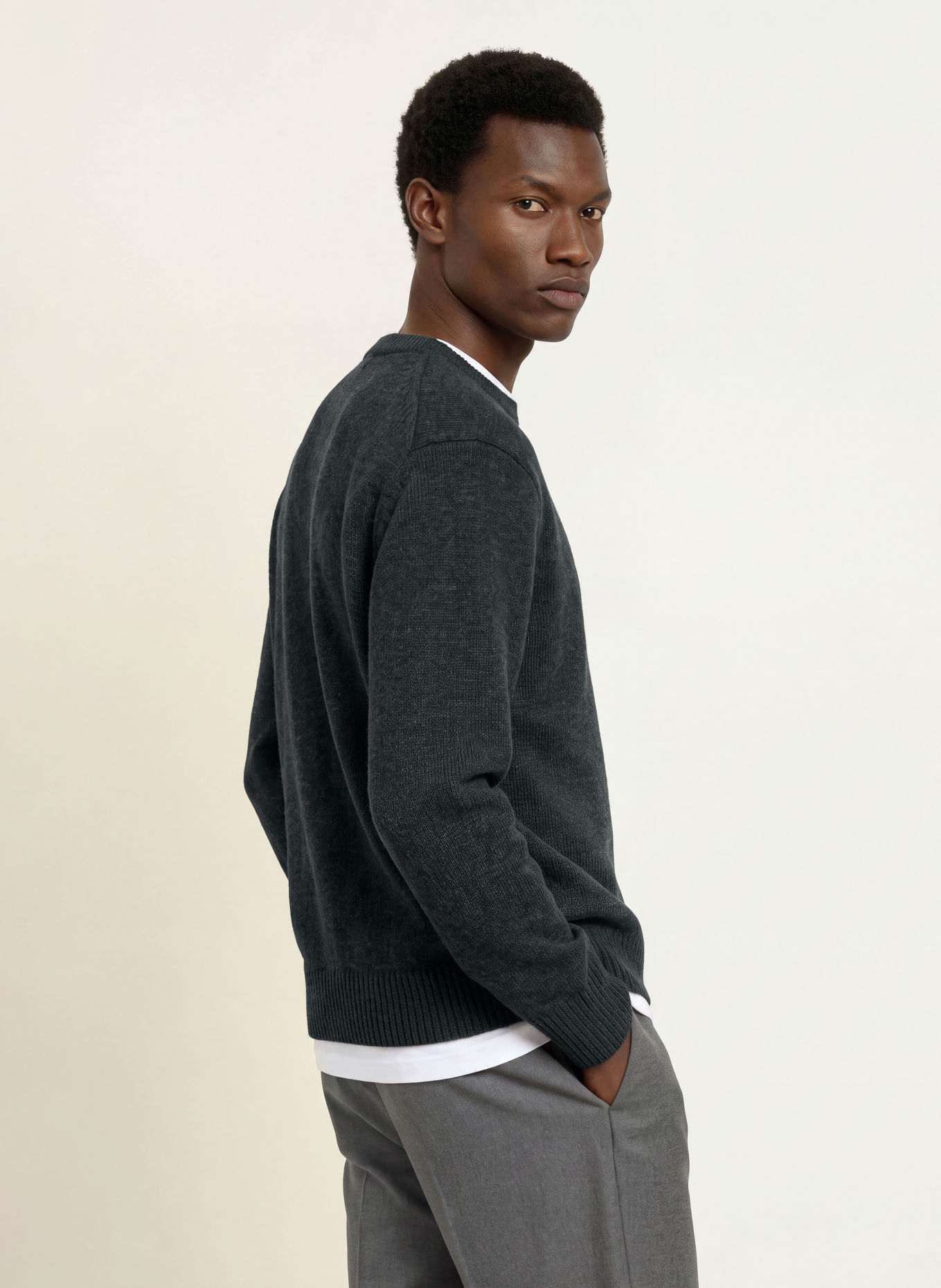 ARKET Sweater: DARK GRAY