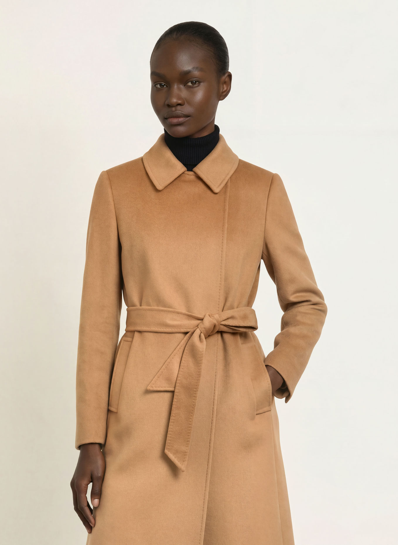 HOBBS Livia Wool Coat: CAMEL
