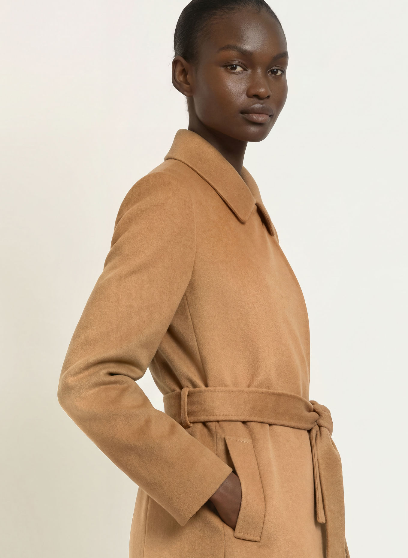HOBBS Livia Wool Coat: CAMEL