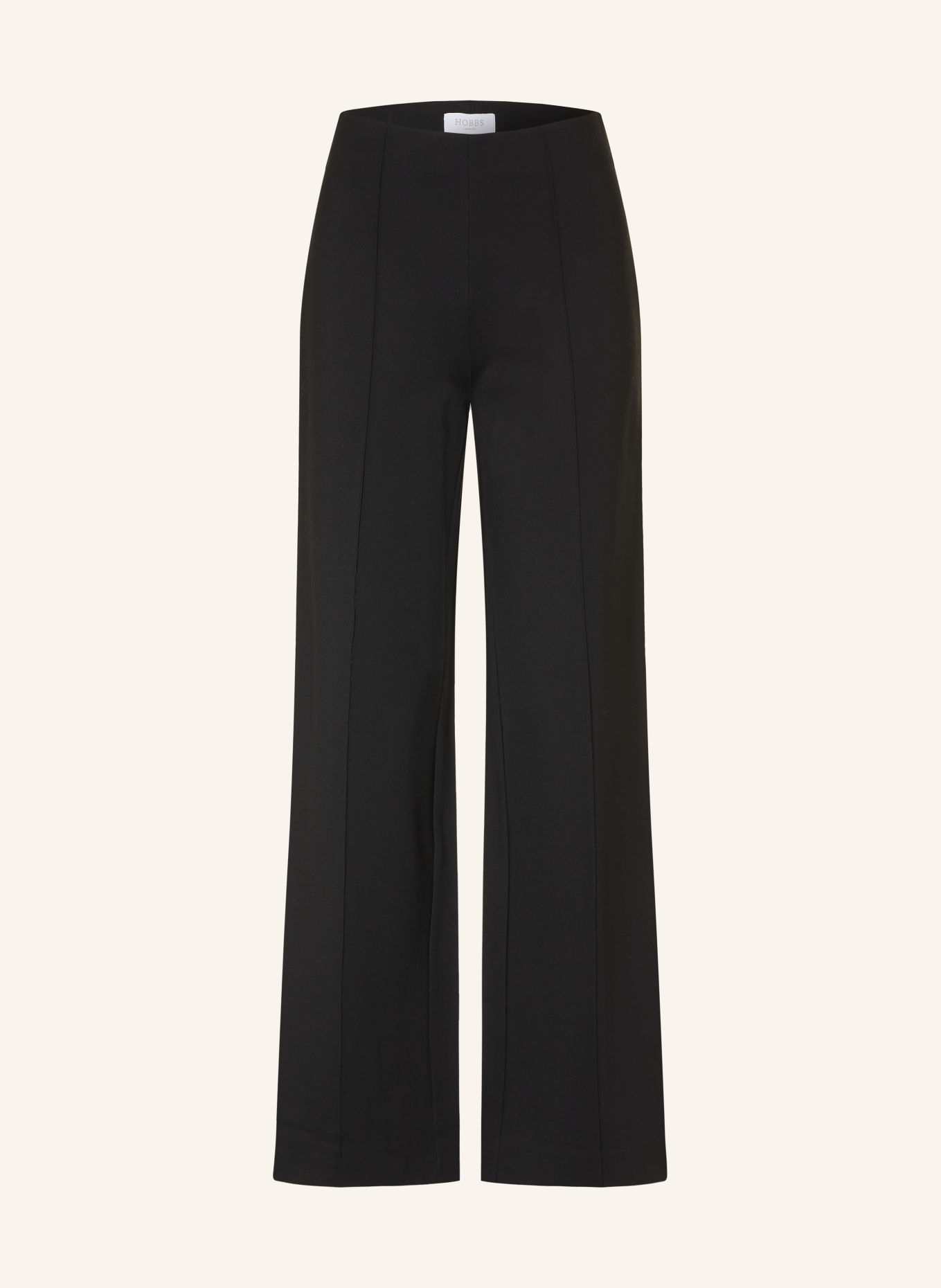 HOBBS Marlenehose PRIM aus Jersey: SCHWARZ