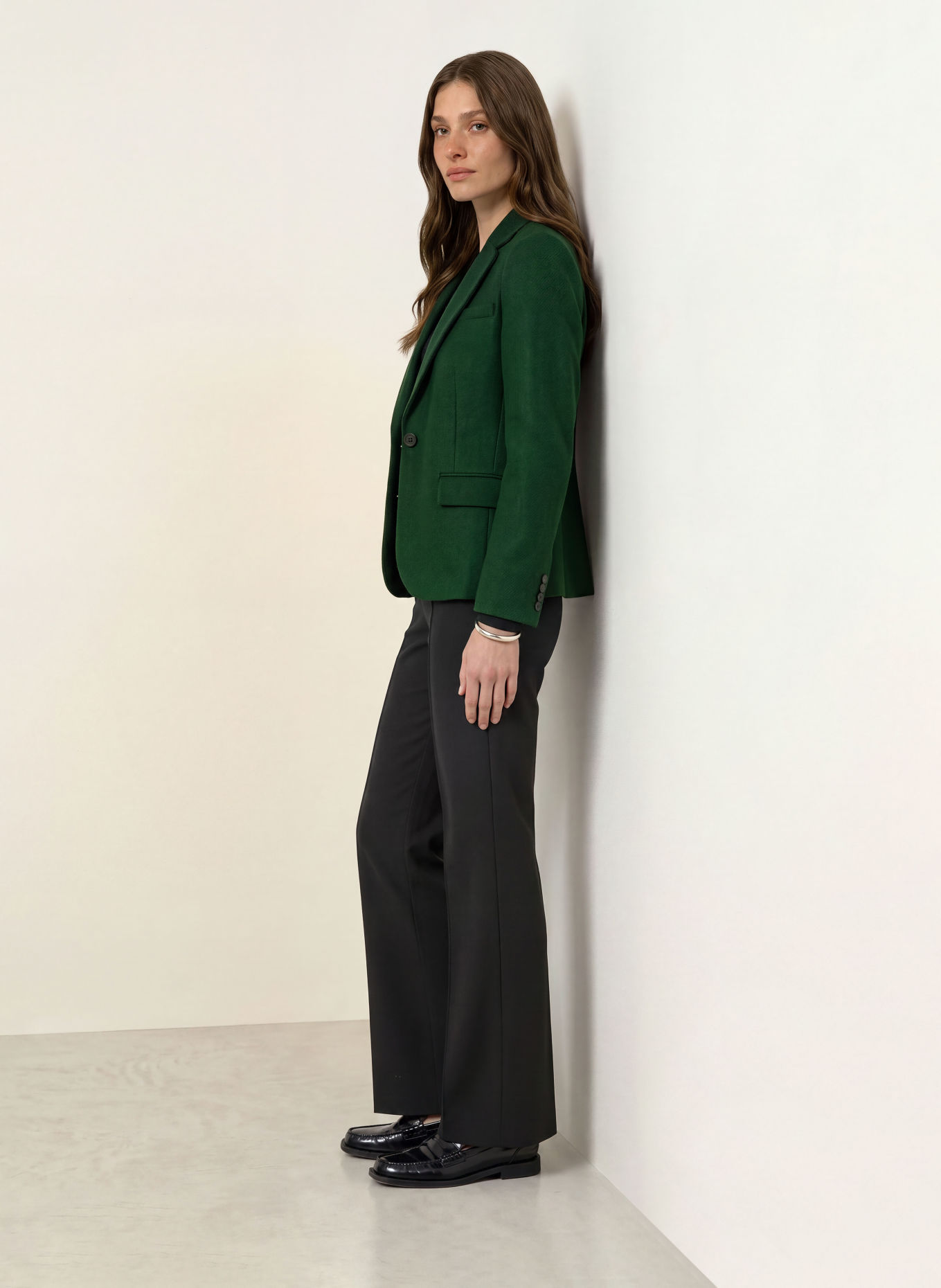 HOBBS Marlenehose PRIM aus Jersey: SCHWARZ