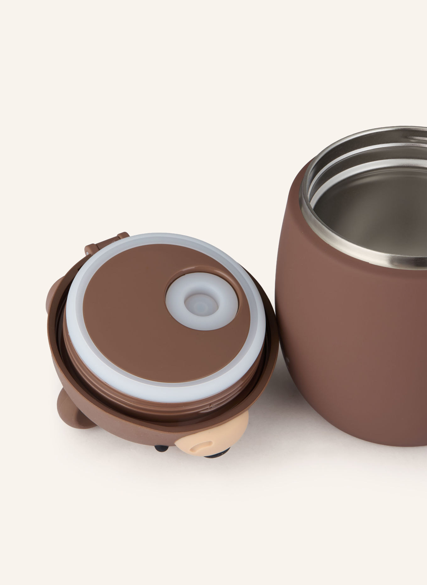 asobu BESTIE Insulated Lunch Box: DARK BROWN