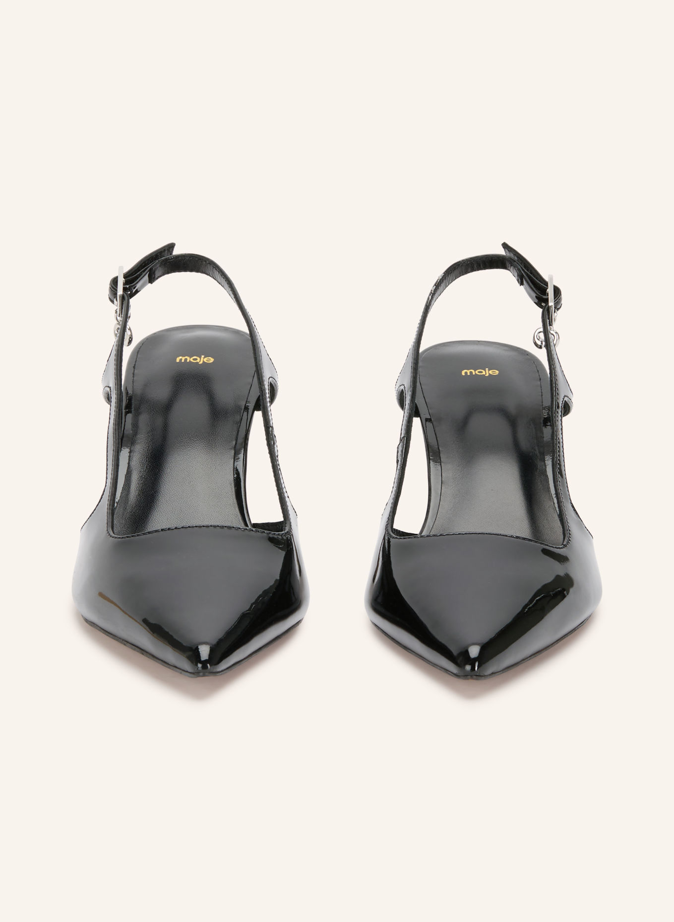 maje Slingpumps: SCHWARZ