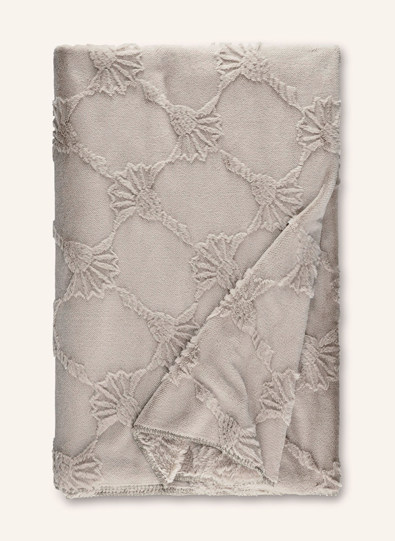 JOOP! Pled din blană artificială J!SUBLIME: TAUPE
