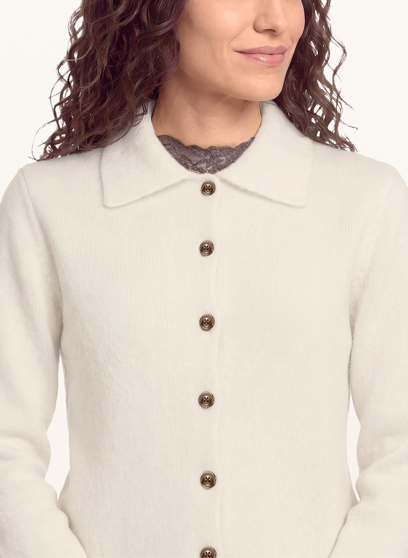 CARTOON Strickjacke: CREME