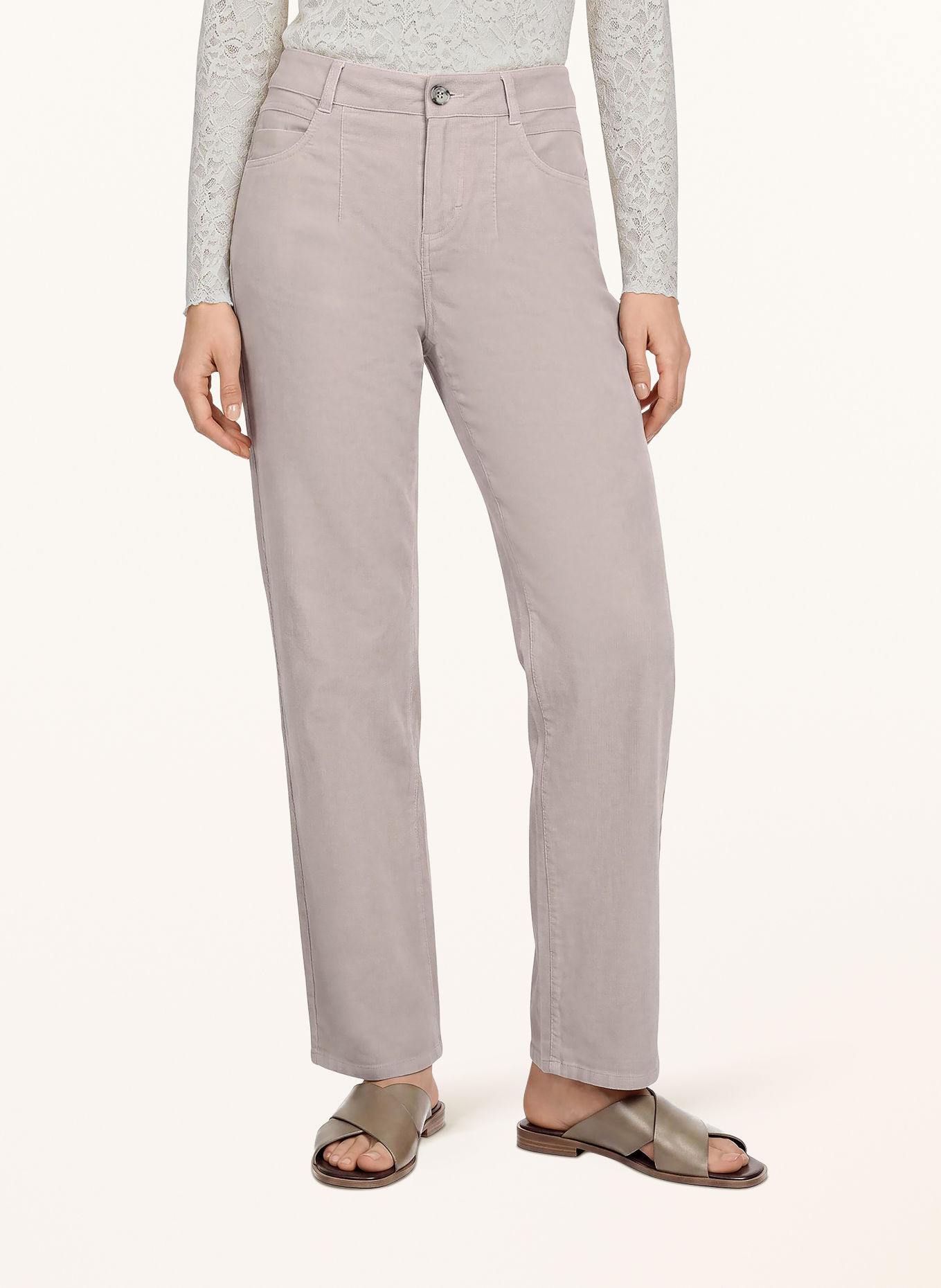CARTOON Cordbroek: TAUPE