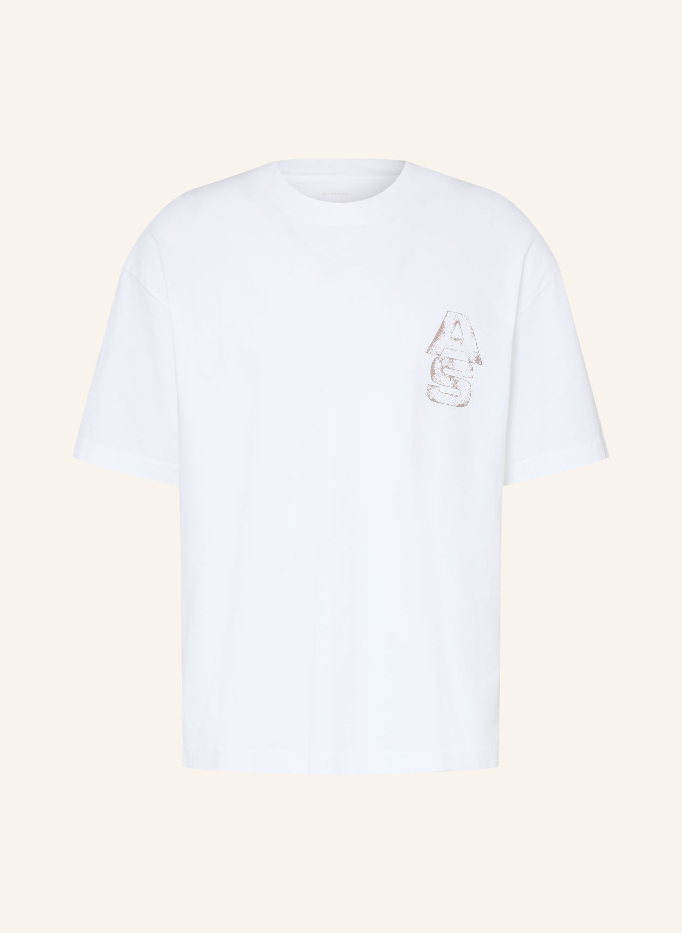 ALLSAINTS ROLLER T-shirt: ECRU