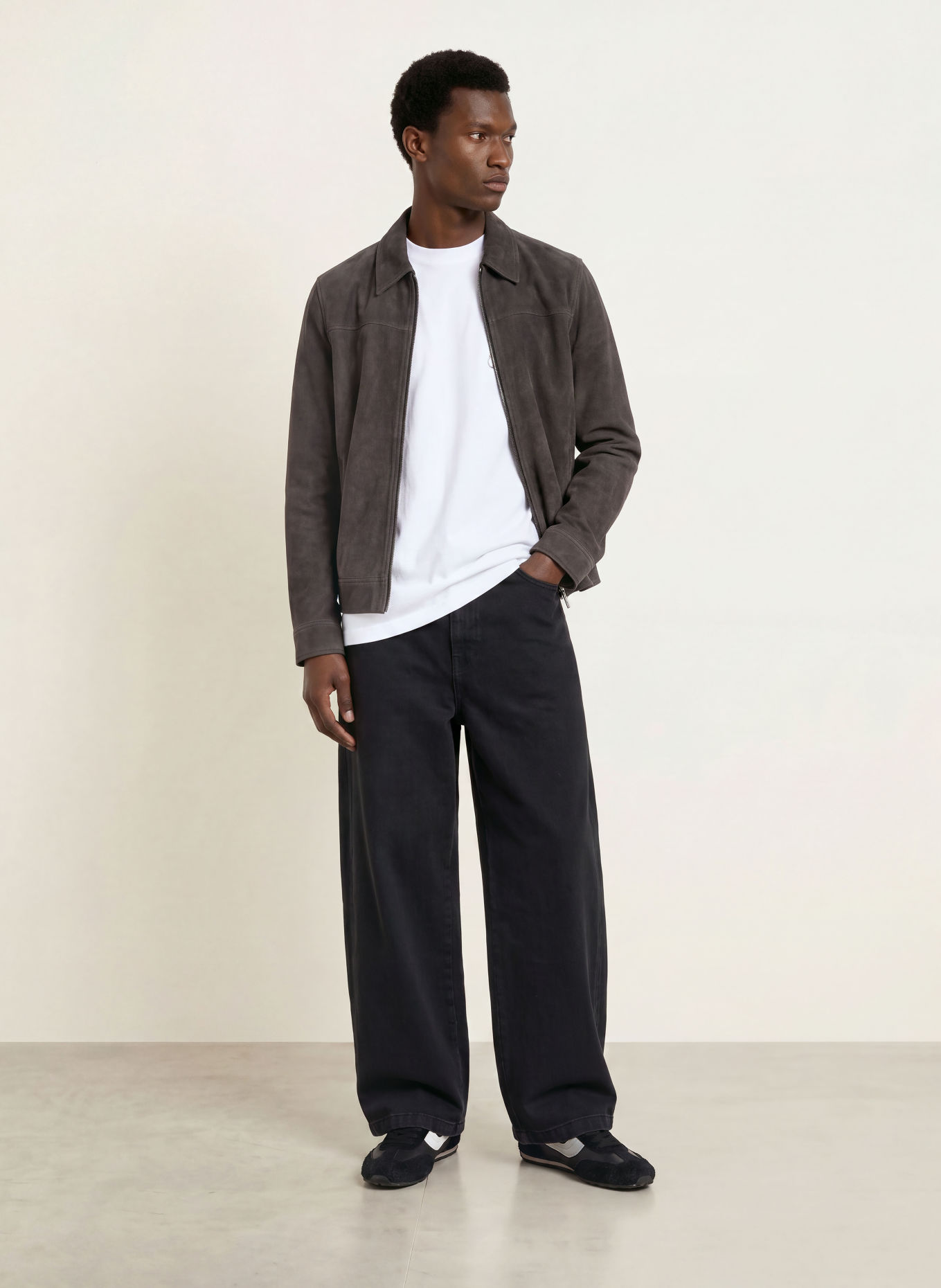 ALLSAINTS ROLLER T-shirt: ECRU