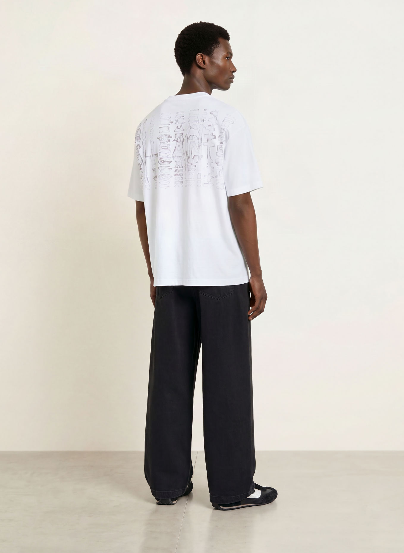 ALLSAINTS ROLLER T-shirt: ECRU