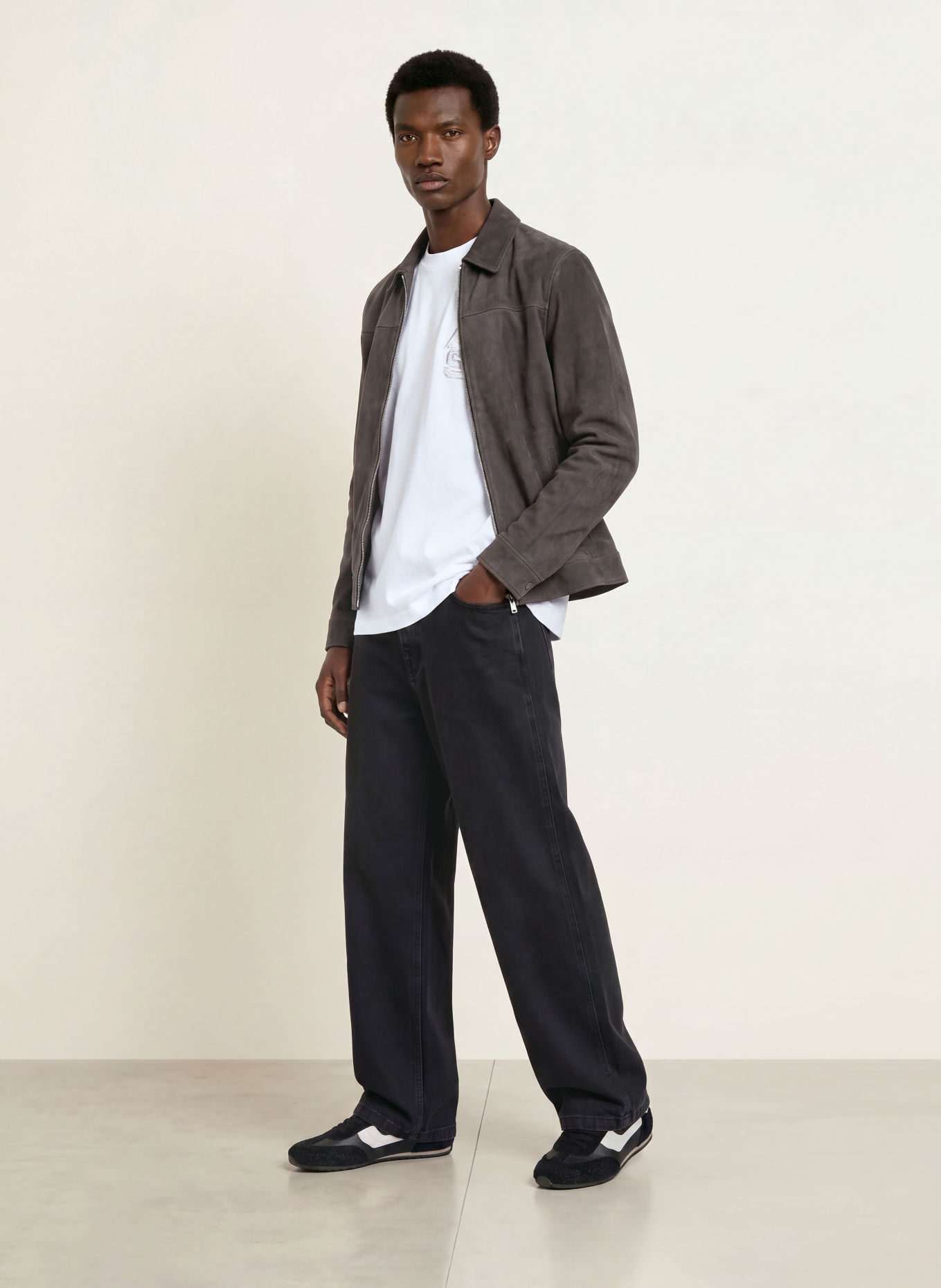 ALLSAINTS ROLLER T-shirt: ECRU