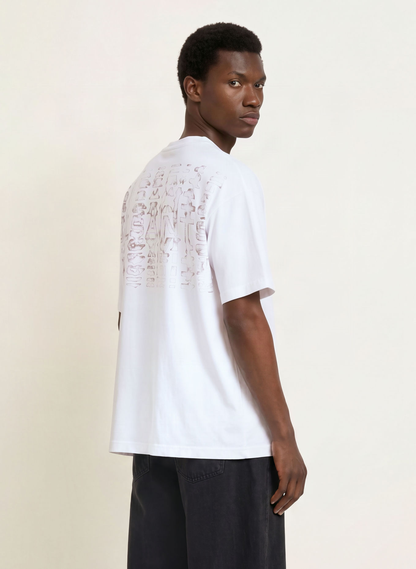 ALLSAINTS ROLLER T-shirt: ECRU