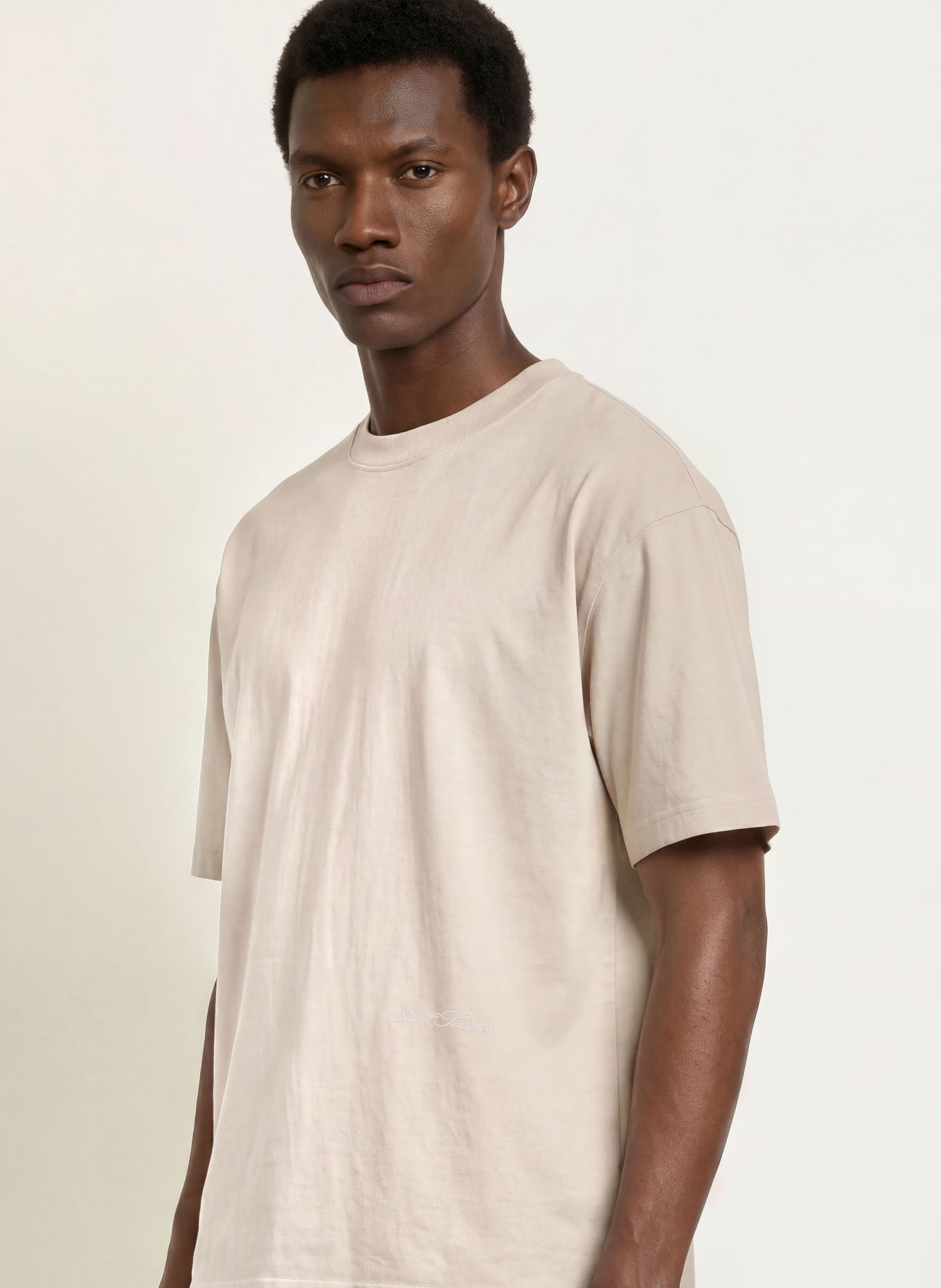ALLSAINTS MADDOX T-shirt: BEIGE