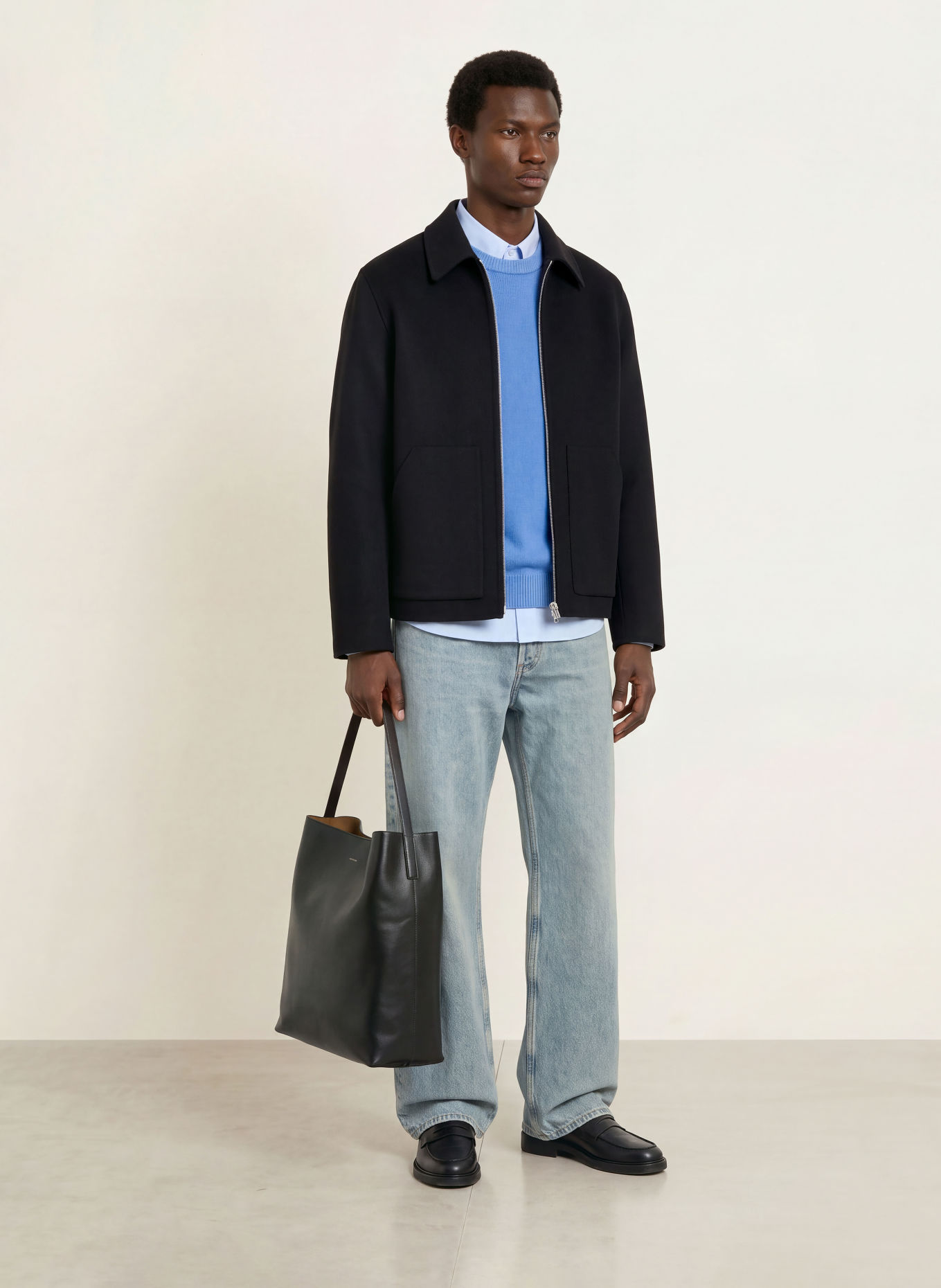 ARKET ARIAN Jacket: BLACK
