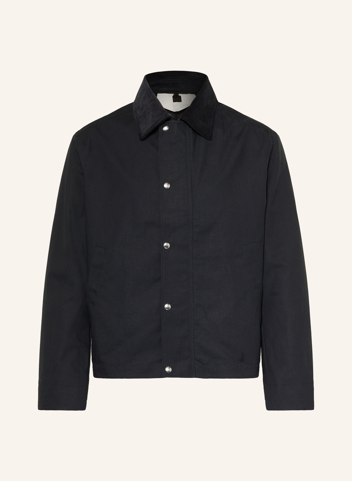 ARKET Jacket in a mix of materials: BLACK