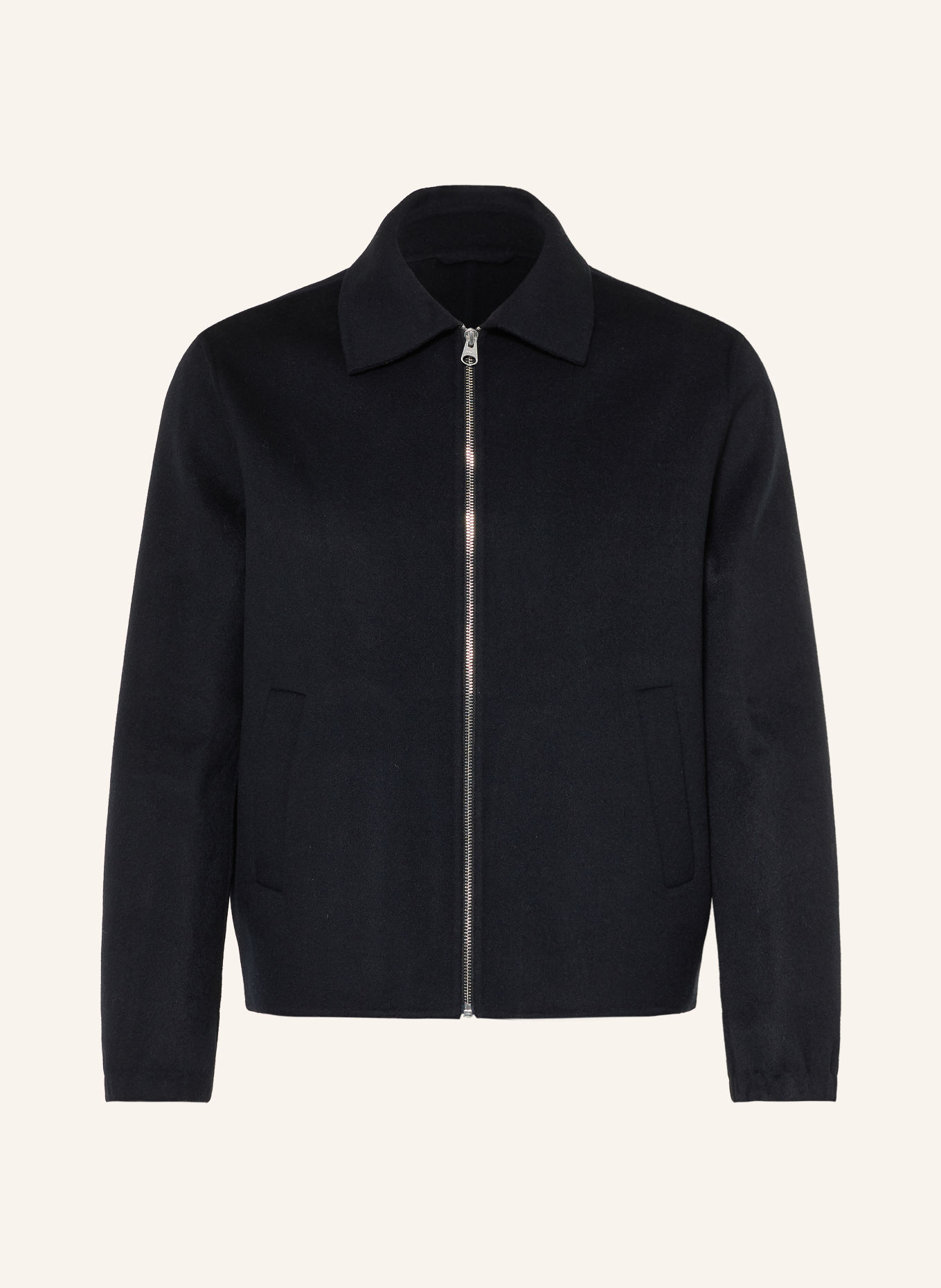 ARKET Jas: DONKERBLAUW