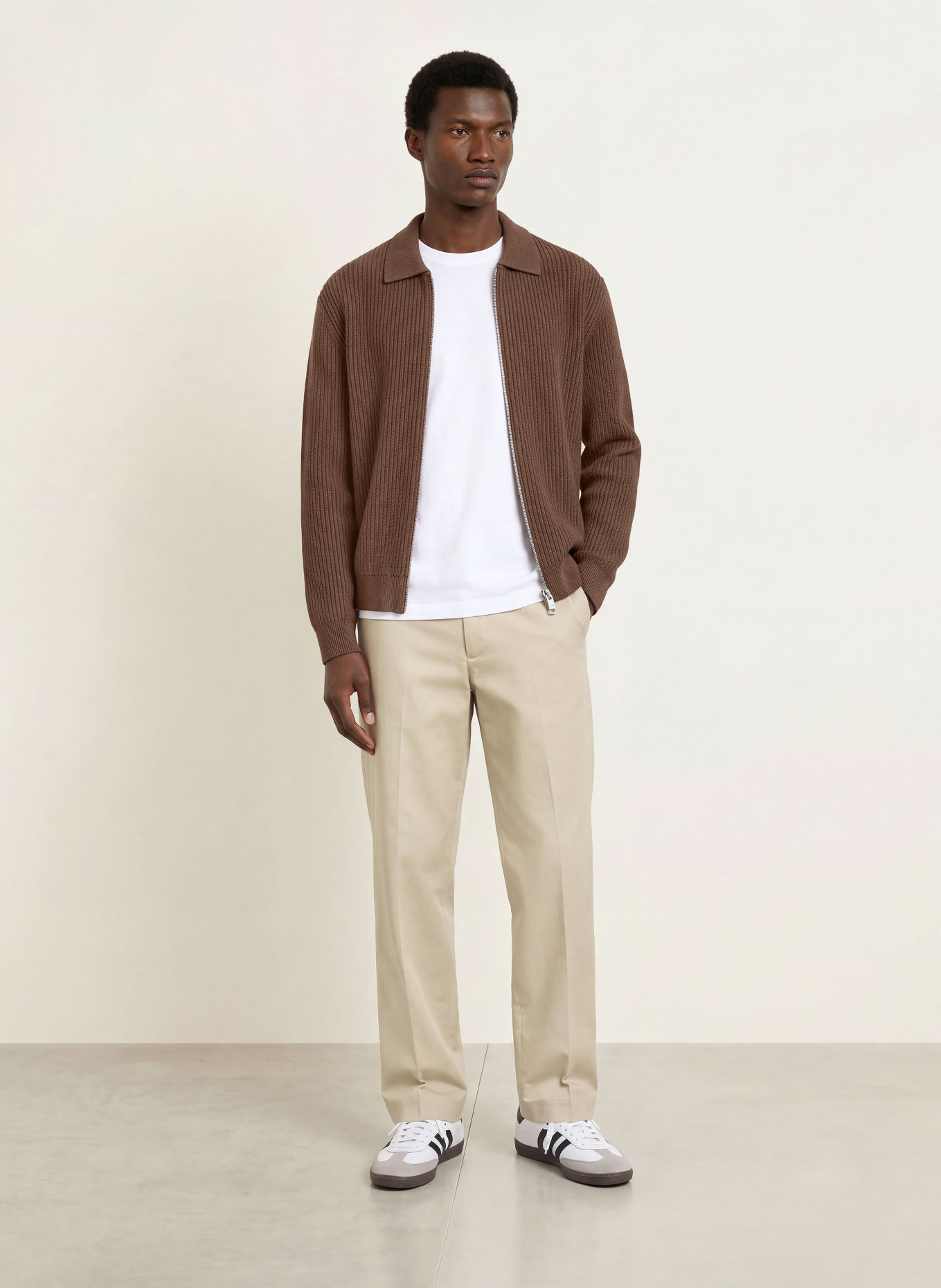 ARKET Vest: MARRON FONCÉ