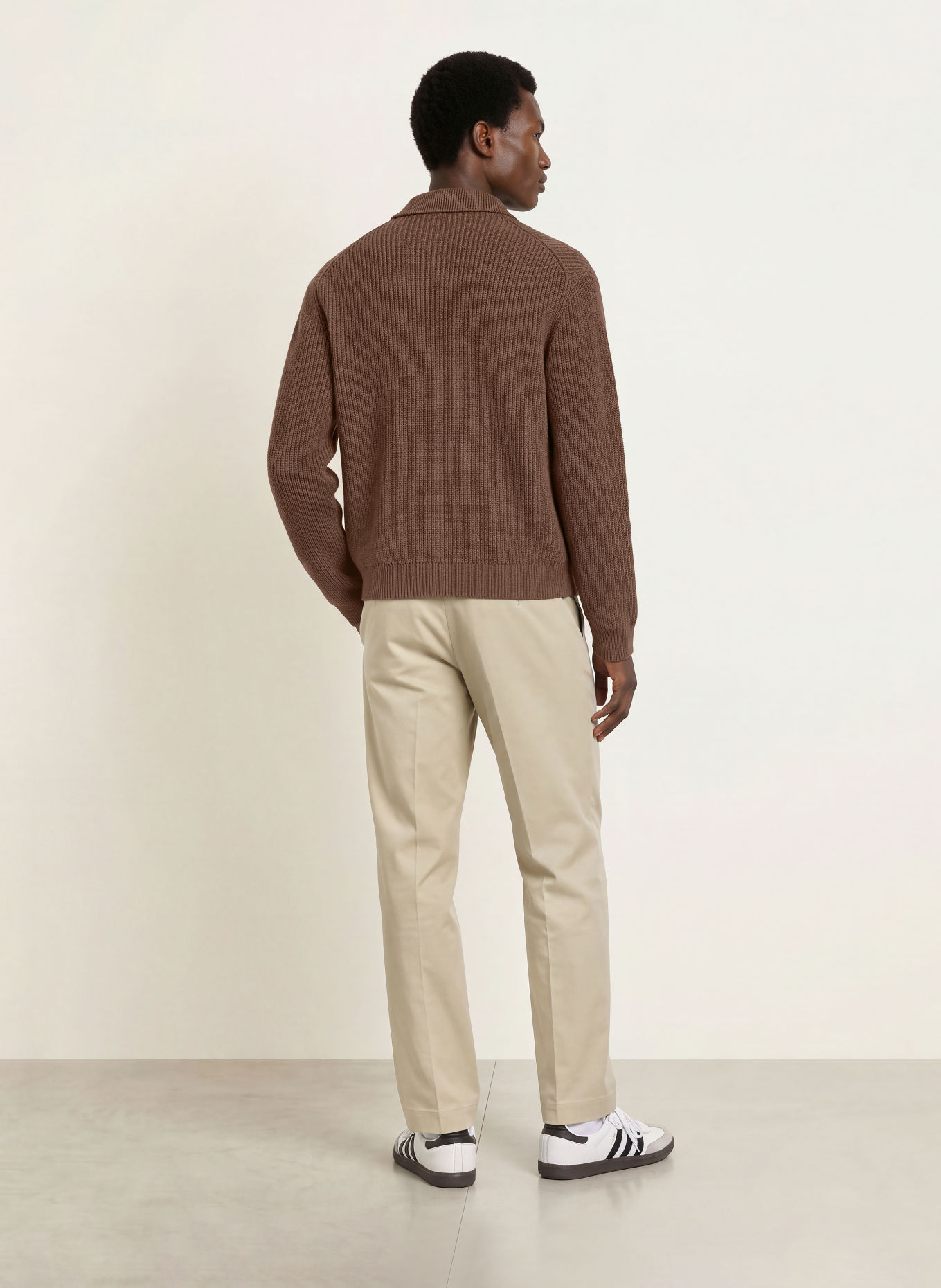 ARKET Vest: MARRON FONCÉ