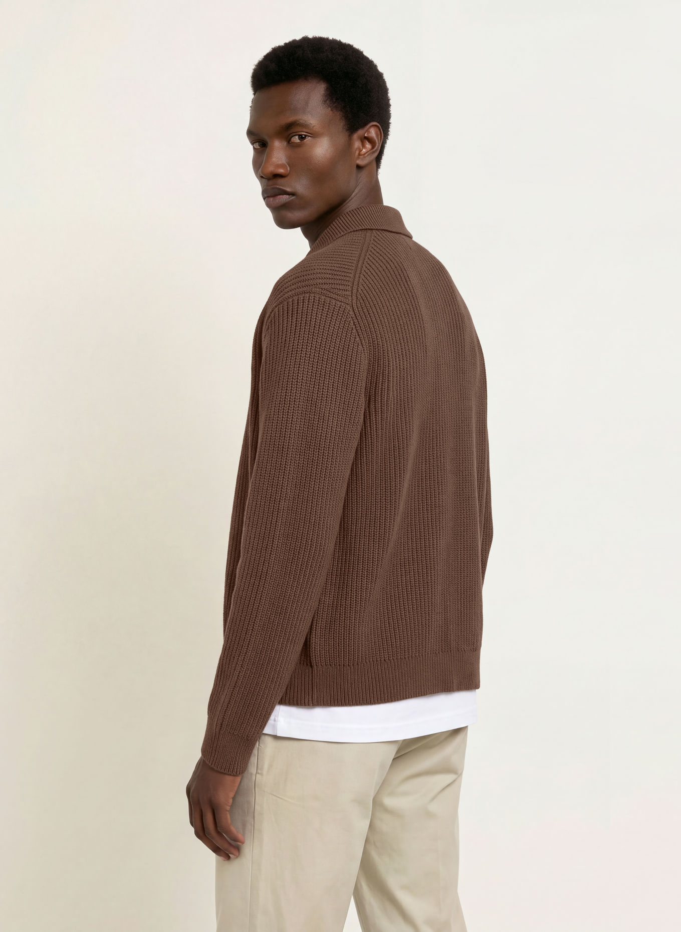 ARKET Vest: MARRON FONCÉ
